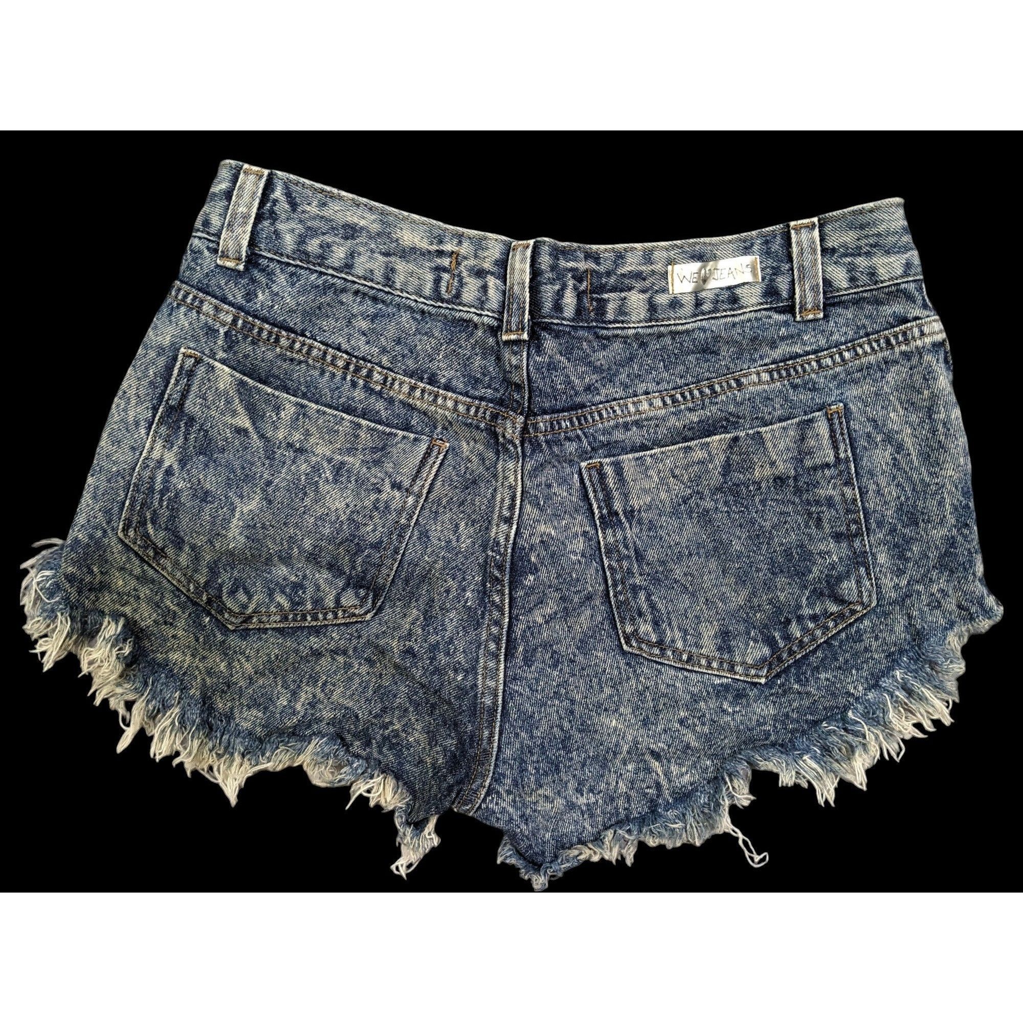 Other Marisa Distressed Cutoff Jean Shorts by We Love Jeans Size 32" / US 10 / IT 46 - 2 Thumbnail