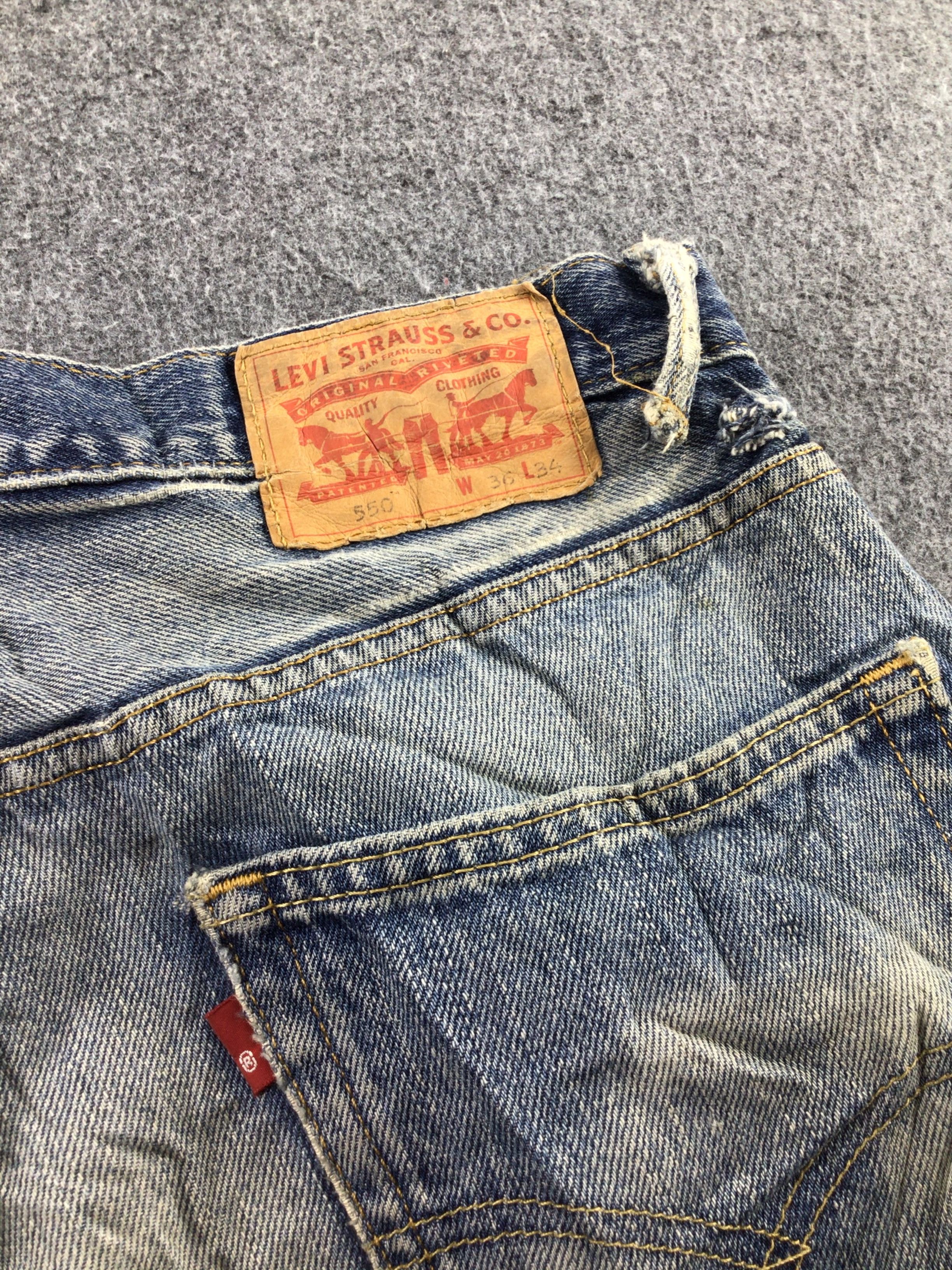 Levi's × Vintage Vintage Levis 550 Jeans-JM754 Size US 37 - 6 Thumbnail