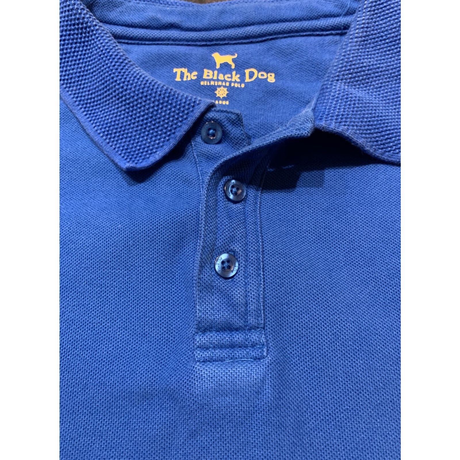 Vintage VINTAGE The Black Dog Polo Shirt Golf Men’s Blue Cotton Polyester Short Sleeve Large L Size US L / EU 52-54 / 3 - 5 Thumbnail