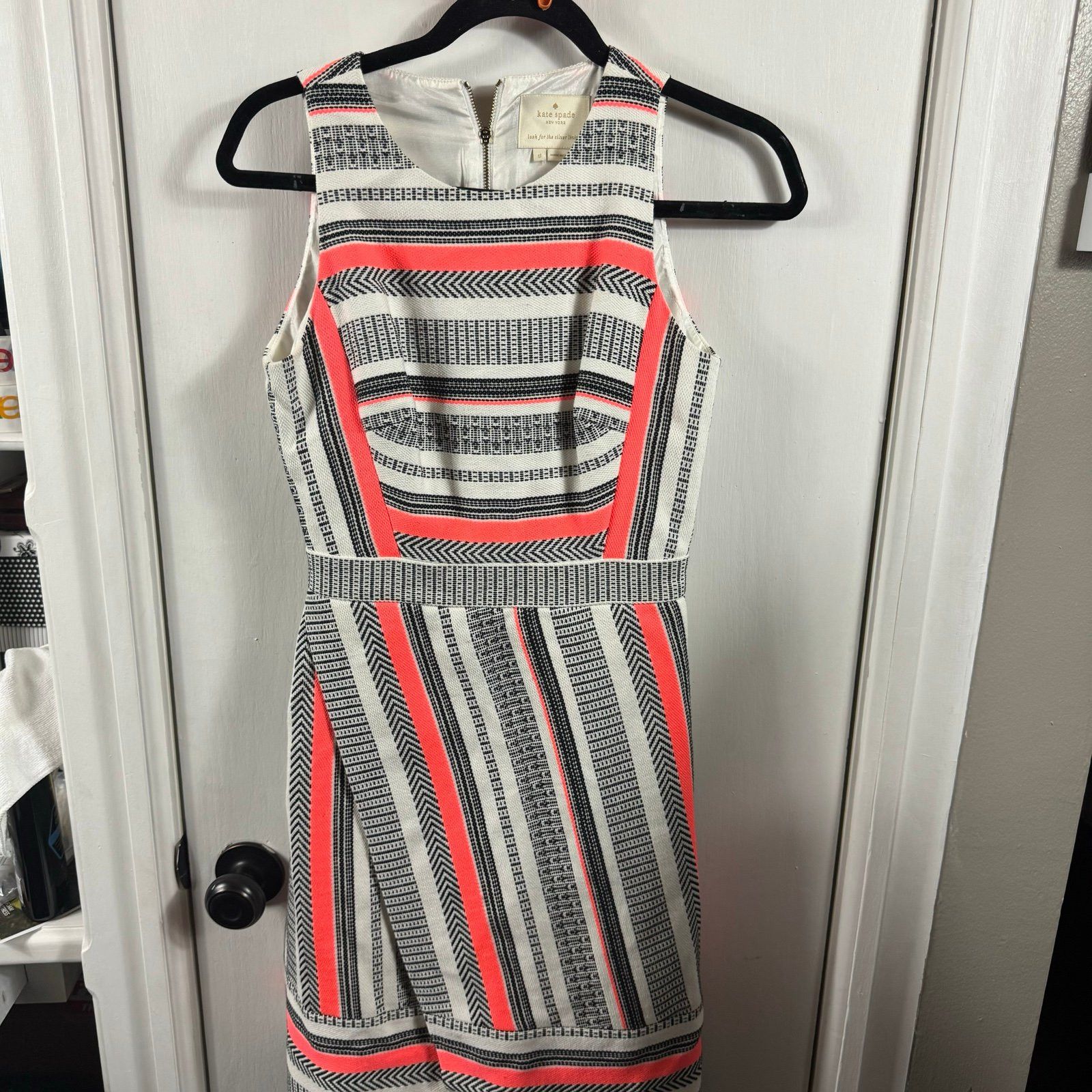 Kate Spade Kate Spade Womens NWT Flights of Fancy Ribbon Jacquard Line Size XS / US 0-2 / IT 36-38 - 3 Thumbnail
