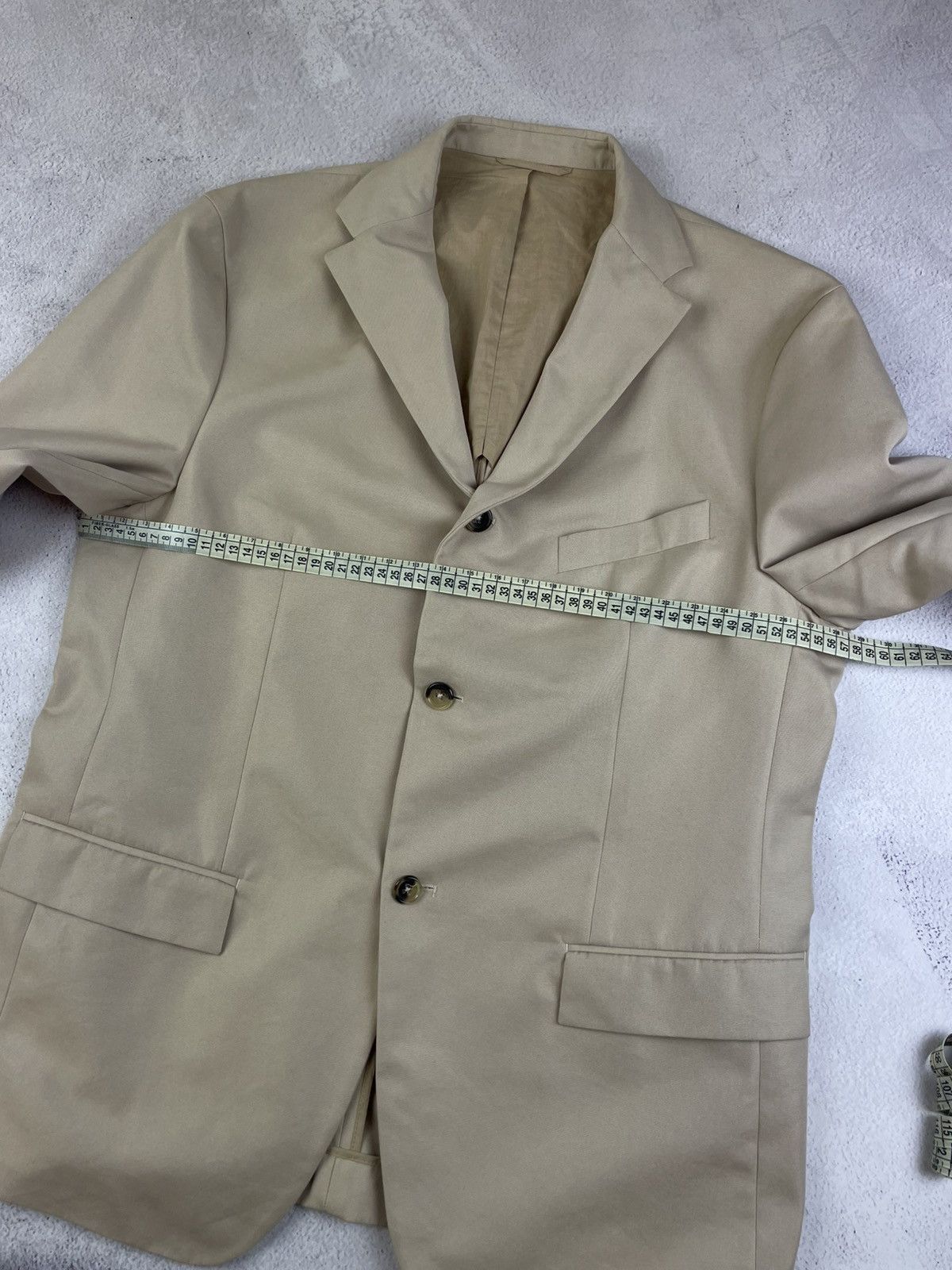 Jil Sander Jil Sander Men’s Cotton Blend Blazer Jacket EU 52 / US 42 Size 52R - 17 Thumbnail