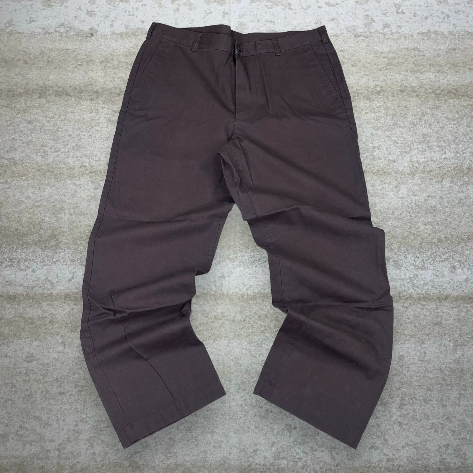 Brooks Brothers Vintage Y2K Brooks Brothers Khakis Pants 38x32 Relaxed Brown Size US 38 / EU 54 - 2 Thumbnail