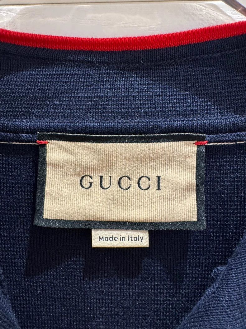 Gucci GucciBorderless Overture Series Knitted Cardigan jacket 250 Size US XS / EU 42 / 0 - 3 Thumbnail