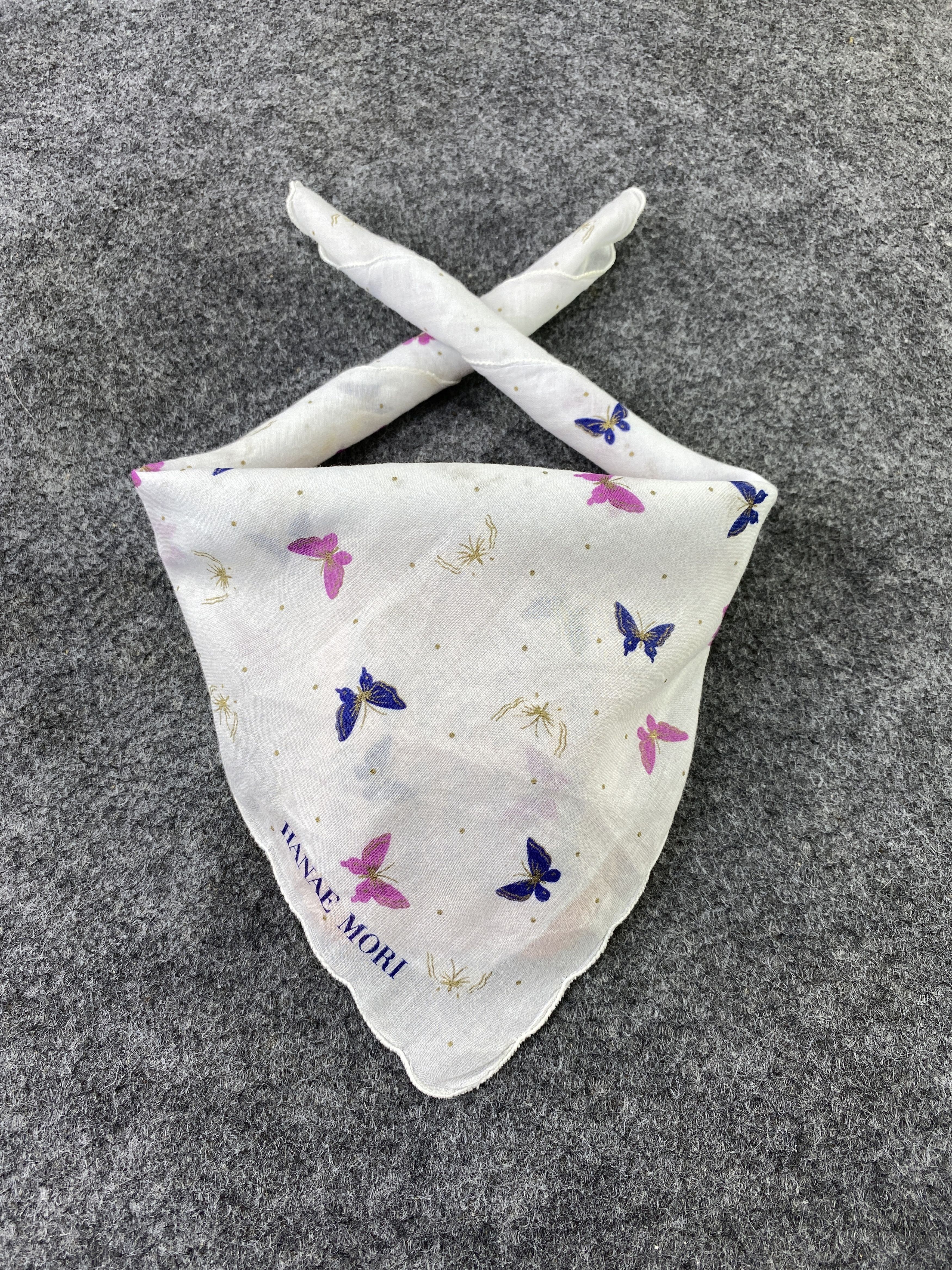 Hanae Mori Hanae Mori Handkerchief / Bandana / Neckerchief-B372 Size ONE SIZE - 2 Thumbnail