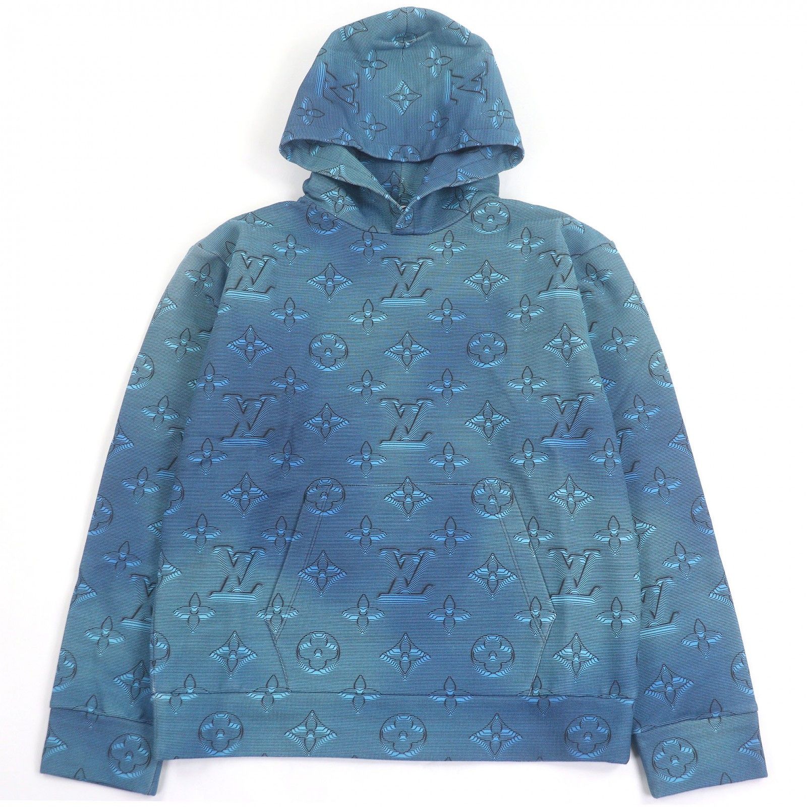 Louis Vuitton Louis Vuitton Louis Vuitton 3D Monogram Hoodie Textile Sweatshirts & Hoodies DUTY FREE for USA Size ONE SIZE - 1 Thumbnail