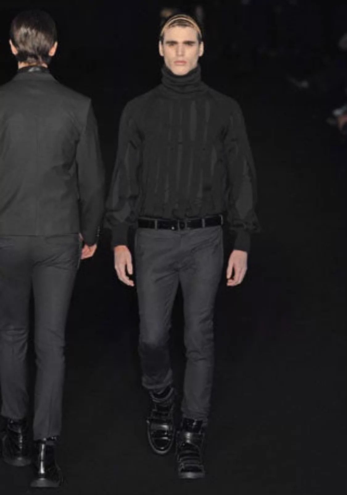 Dior Diorhomme 08AW 100% Wool Slim Knit Sweater S Size US S / EU 44-46 / 1 - 4 Thumbnail