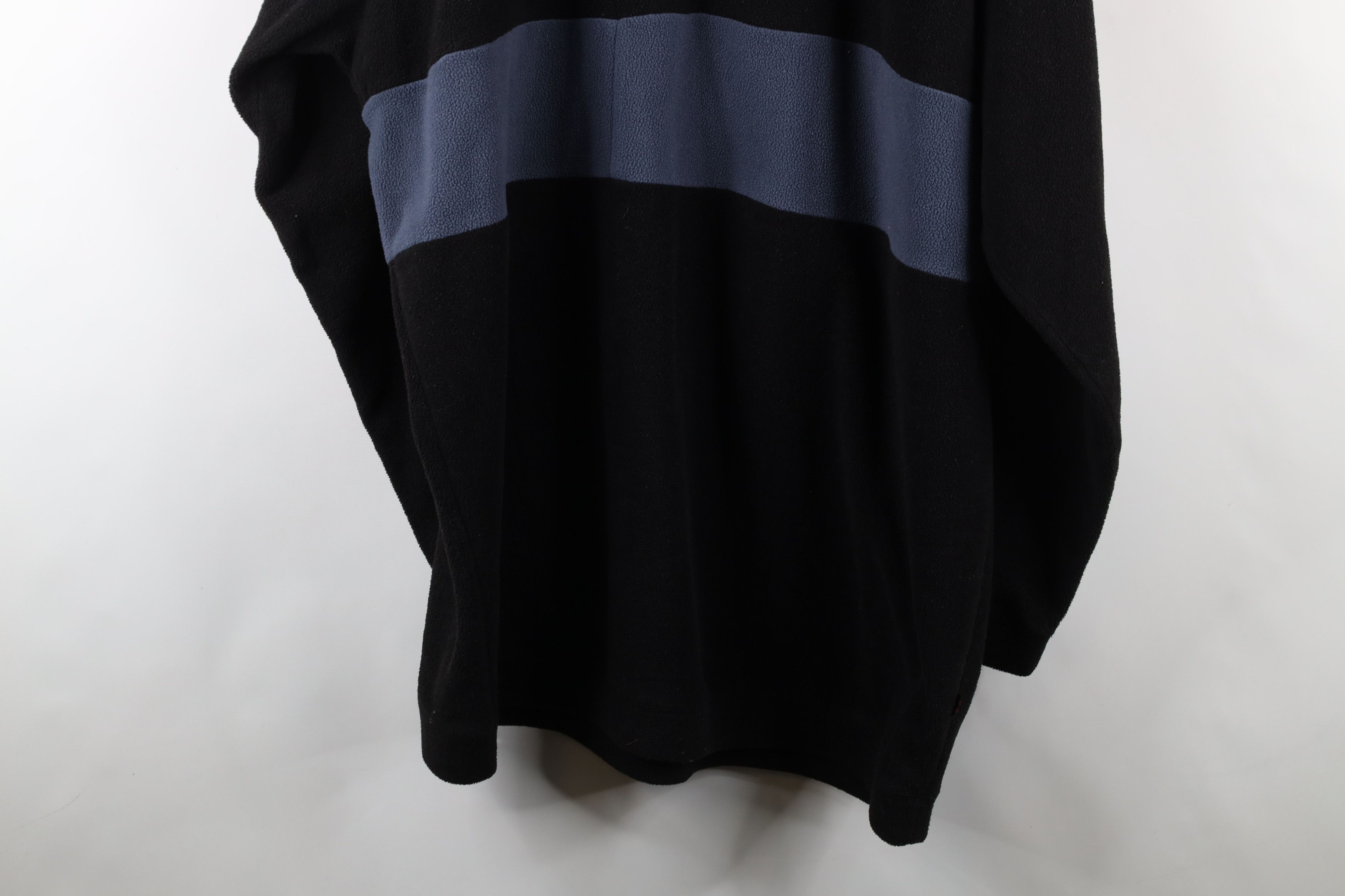 Vintage × Woolrich Woolen Mills Vintage 90s Woolrich Block Fleece Crewneck Sweatshirt Black Size US XXL / EU 58 / 5 - 14 Thumbnail