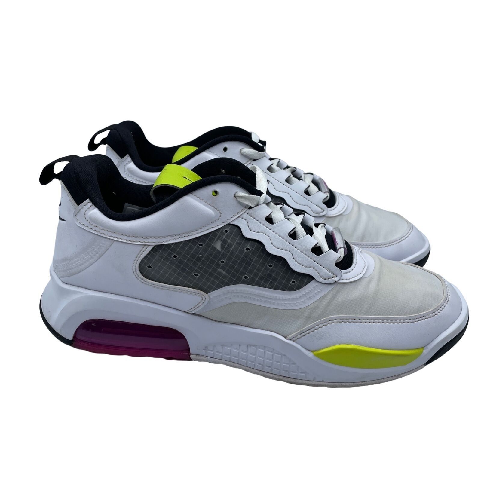 Nike Nike Air Jordan Max 200 Vibrant White Yellow Shoes Mens 10.5 Size US 10.5 / EU 43-44 - 2 Thumbnail
