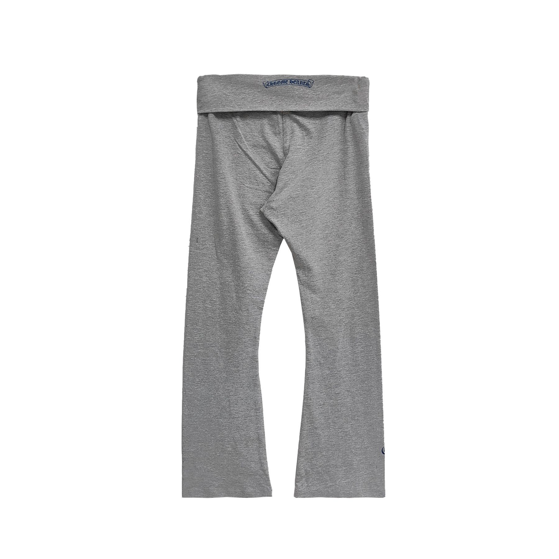 Chrome Hearts Chrome Hearts Grey Bell-Bottom Yoga Pants Size 28" / US 6 / IT 42 - 2 Thumbnail