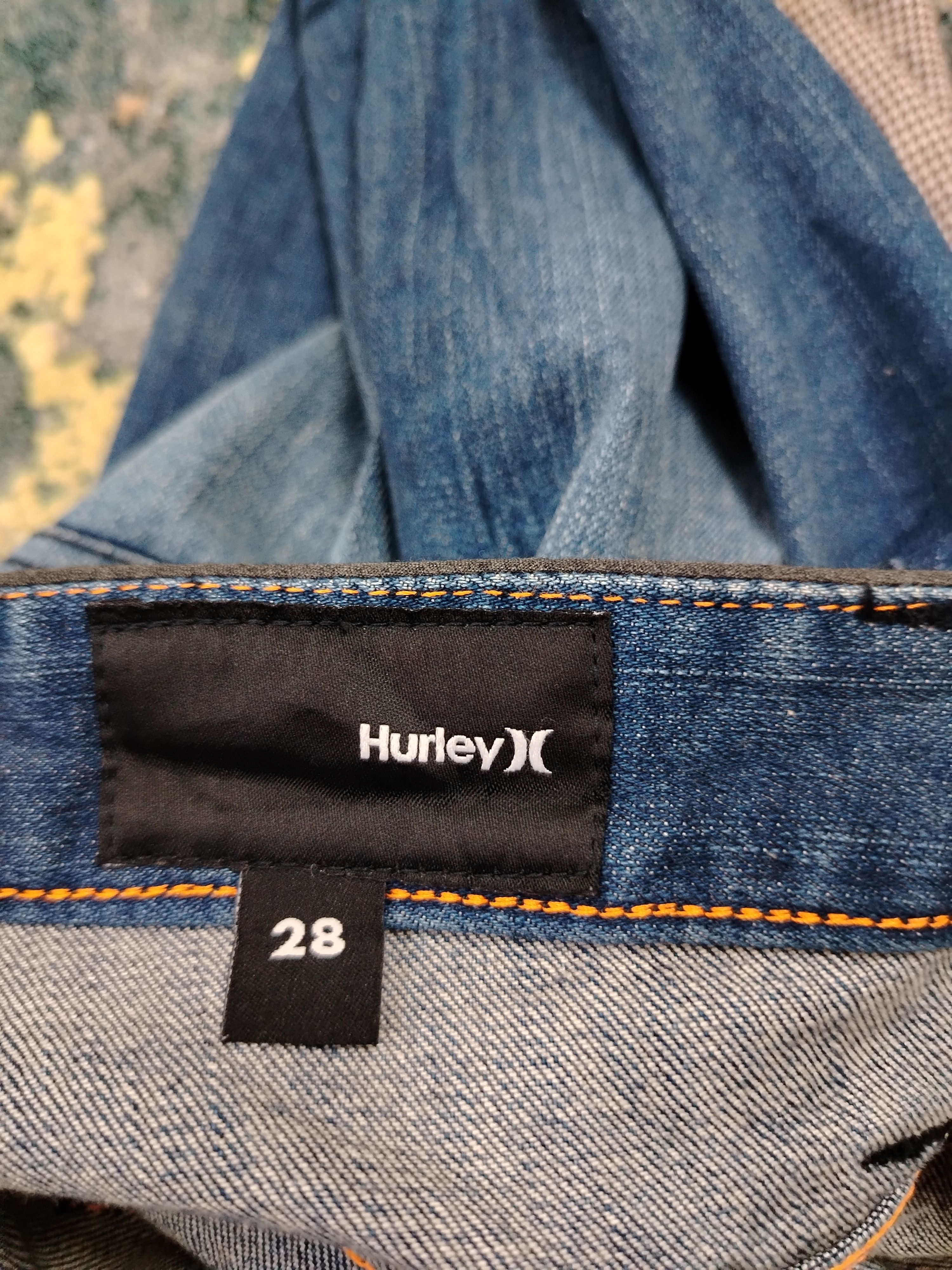 Hurley patchwork denim