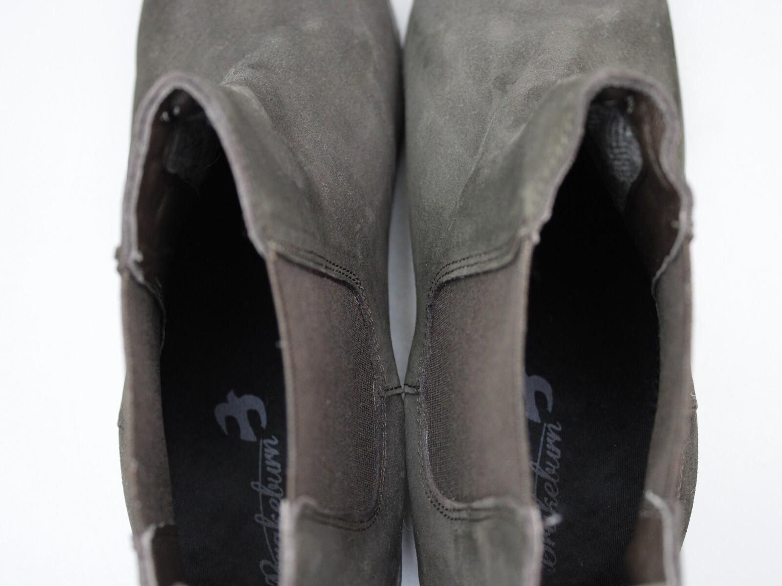 Designer BRAKEBURN Women Chelsea Boots Size 7 Brown Suede Leather Size US 9 / IT 39 - 5 Thumbnail