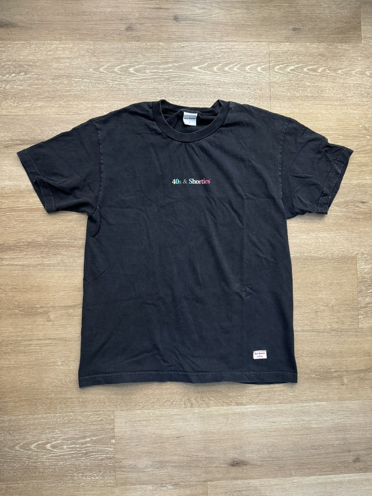 40's & Shorties 40s & Shorties Technicolor Logo Embroidered Tee Size US L / EU 52-54 / 3 - 9 Thumbnail