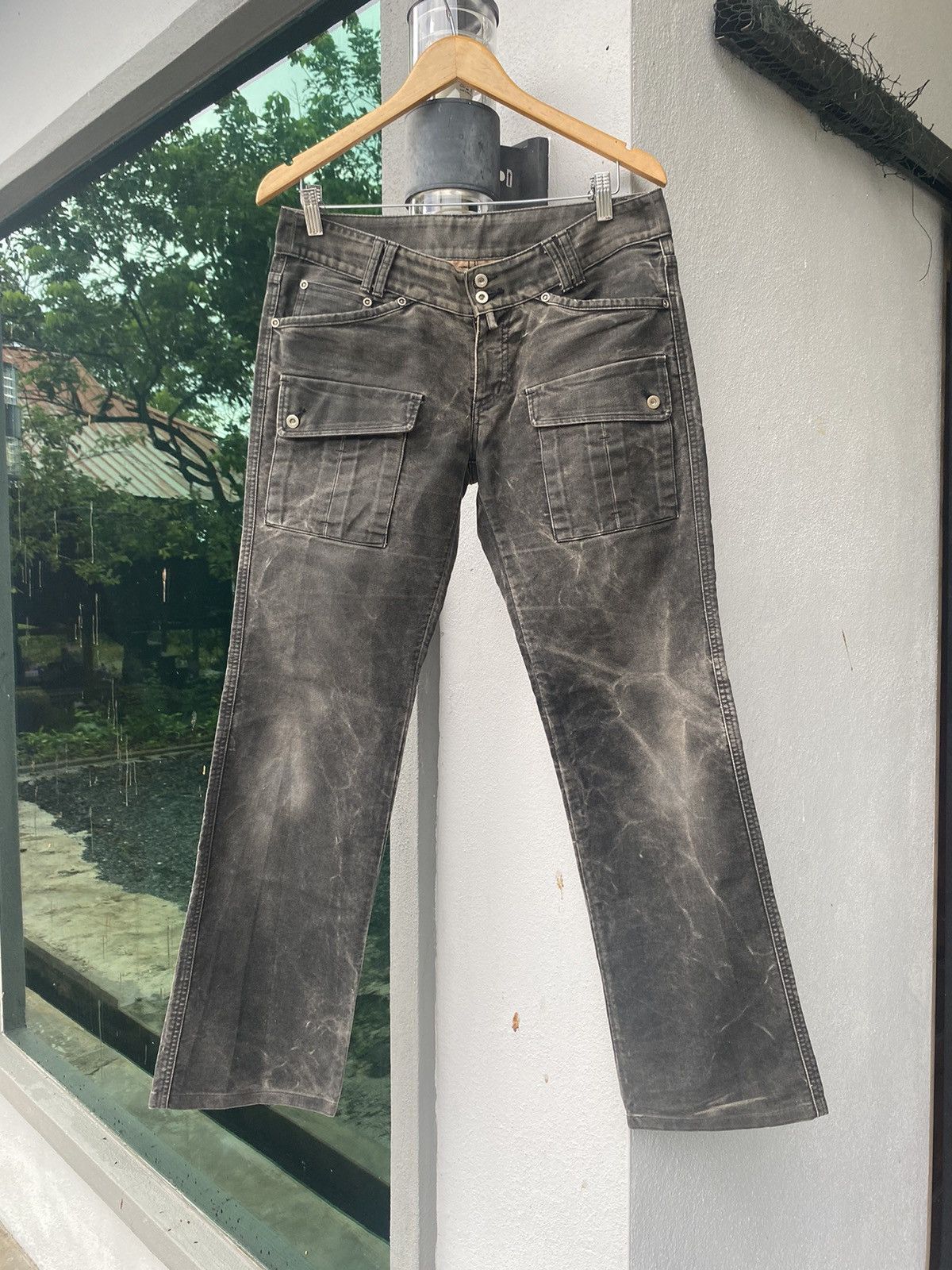 Japanese Brand × Vintage Japanese Brand Kenji Ito Comme Ca Faded Size US 33 - 1 Thumbnail