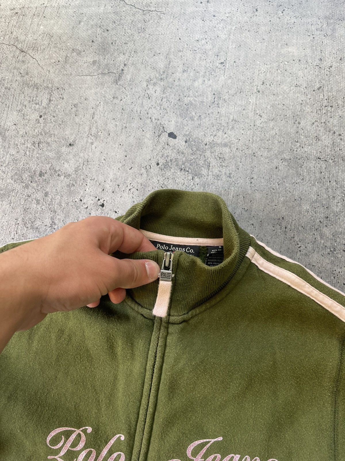If Six Was Nine × Polo Ralph Lauren Y2K Polo Jeans Ralph Lauren Zip Up Pullover Big Logo Size S / US 4 / IT 40 - 6 Thumbnail