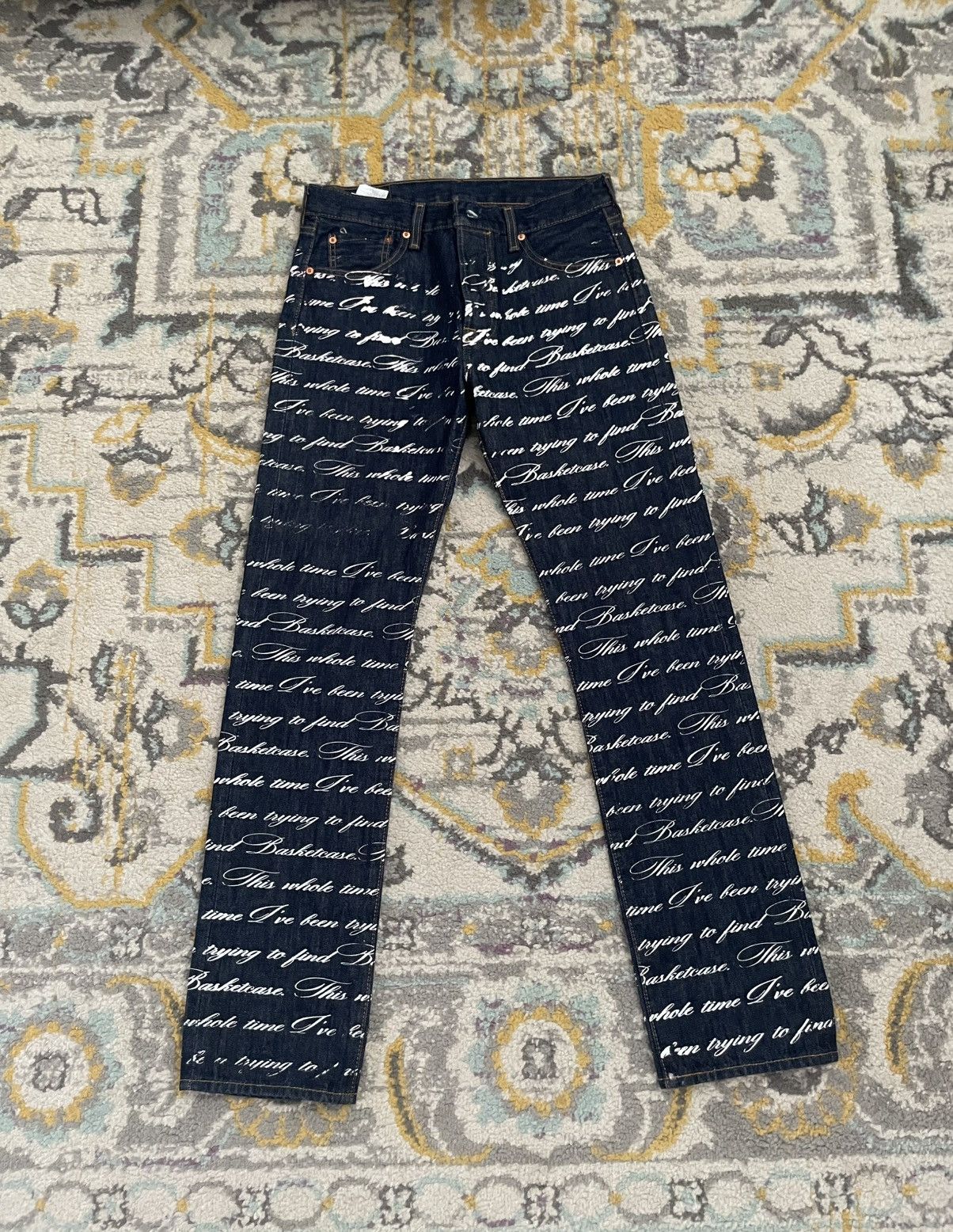 basketcase gallery Basketcase Gallery x Levi’s 501 Jeans Size US 30 / EU 46 - 1 Thumbnail