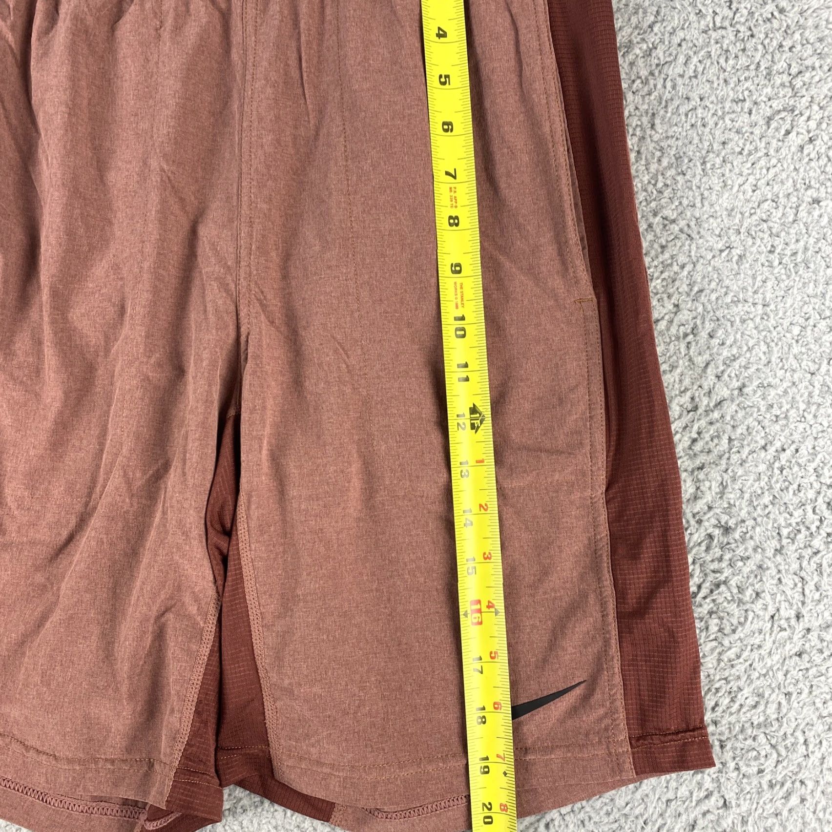 Nike Nike Dri-FIT Men’s Shorts size S Small Brown / 41-51 Size US 29 - 6 Thumbnail