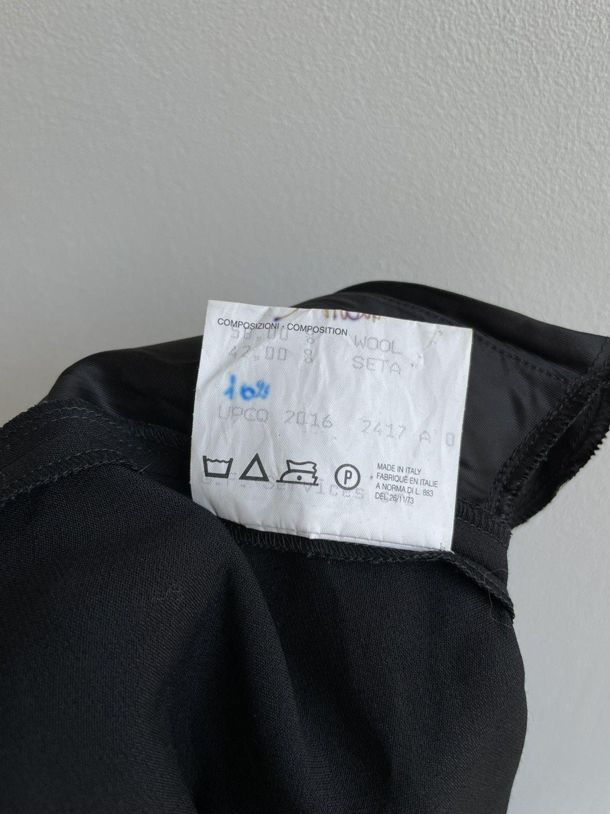 Alexander McQueen ALEXANDER McQUEEN Wool Silk 2016 Trouses Pants Size 26" / US 2 / IT 38 - 11 Thumbnail