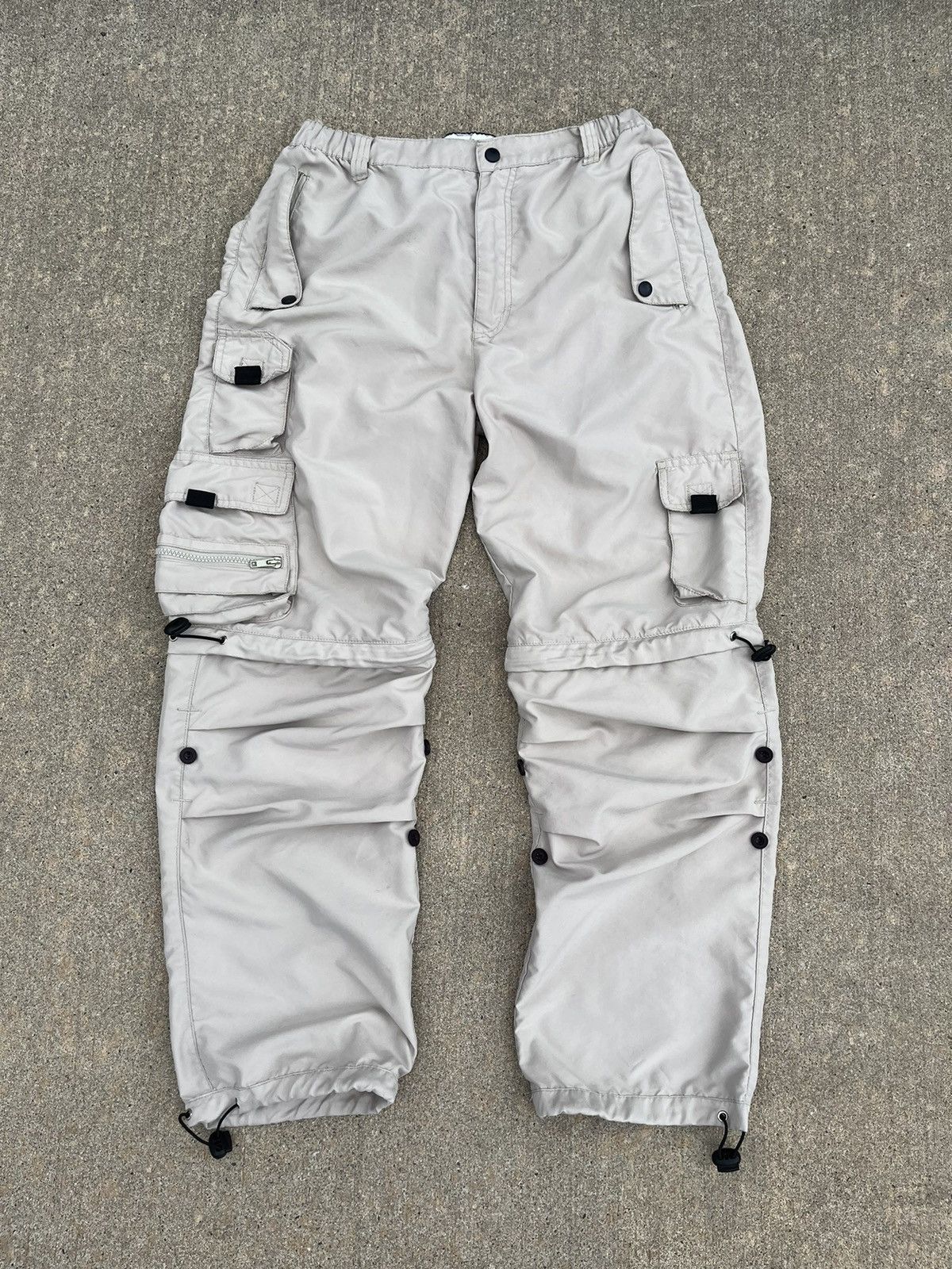 JNCO × Vintage CRAZY VINTAGE JOCKO GYM HIP-HOP MULTI POCKET PANTS Size US 30 / EU 46 - 6 Thumbnail