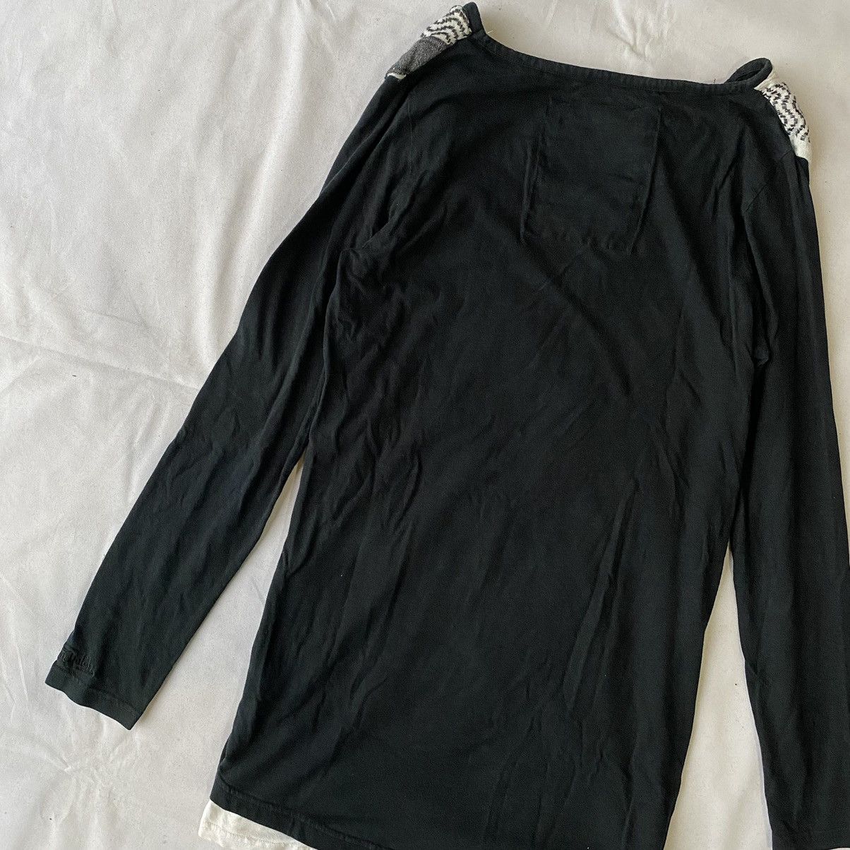 Japanese Brand × Vintage × Von Dutch Vintage Von Dutch Skull Scarf Double Layer Long Sleeve Tees Size US M / EU 48-50 / 2 - 9 Thumbnail