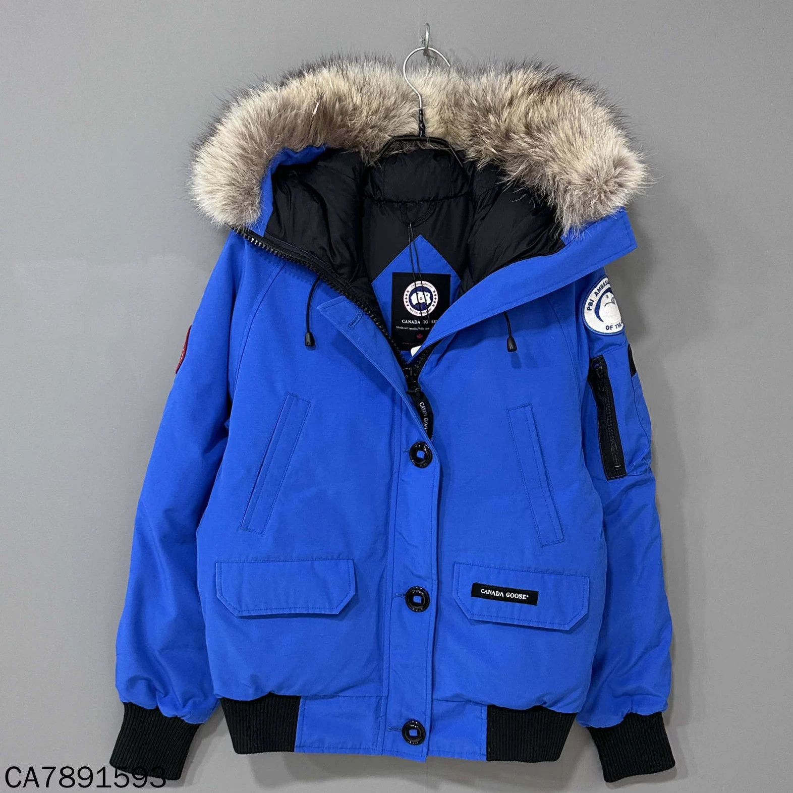 Canada Goose Canada Goose "Jewel Blue" Bomber Down Jacket M Size US M / EU 48-50 / 2 - 1 Thumbnail
