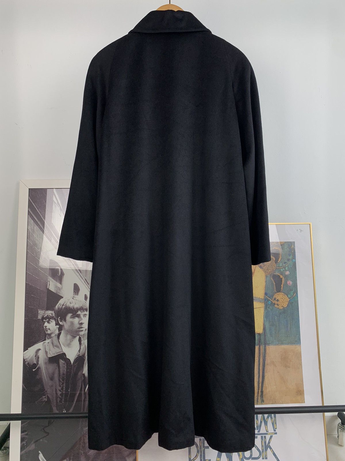 Balmain Balmain Japan Angola Silk Black Longcoat Size US S / EU 44-46 / 1 - 5 Thumbnail