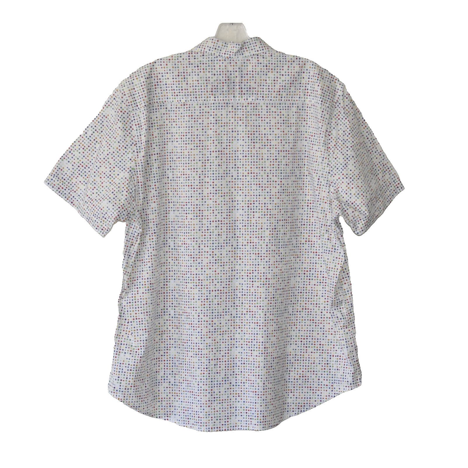 Robert Graham ROBERT GRAHAM Stuttgart Diamond Short Sleeve Shirt Size 2XL Size US XXL / EU 58 / 5 - 2 Thumbnail