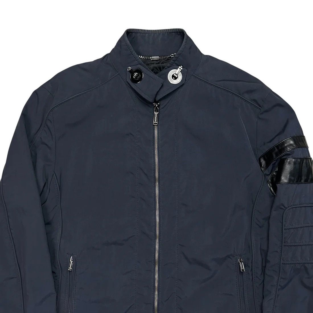 Dirk Bikkembergs Dirk Bikkembergs Hook Collar Racing Jacket Size US M / EU 48-50 / 2 - 4 Thumbnail