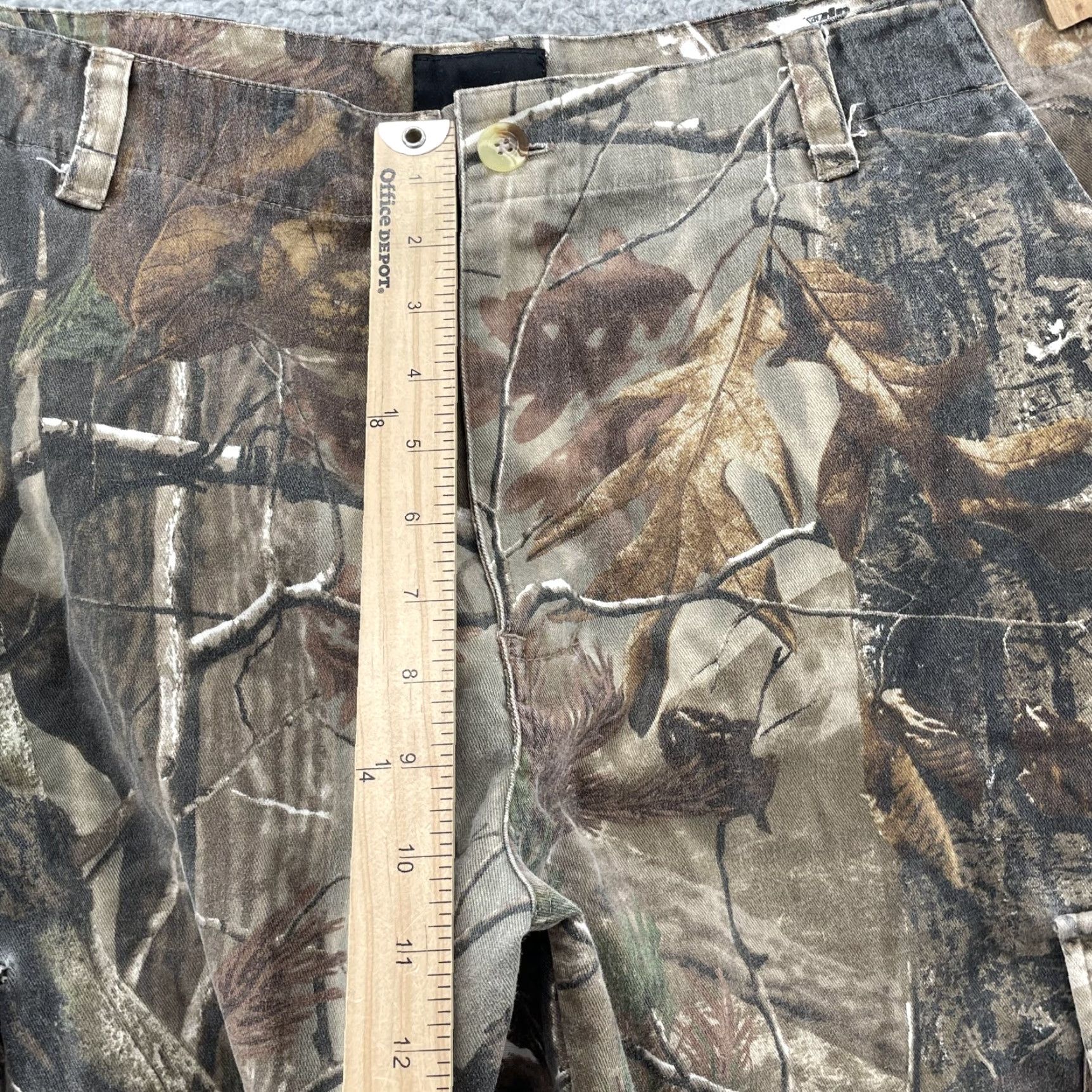 Vintage Diablo Outdoors Hunting Cargo Pants Men's Large Camo Workwear Pants Cargo Streetwear Size US 33 - 5 Thumbnail
