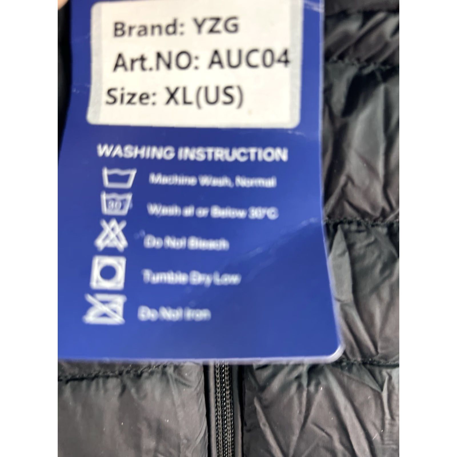 Vintage YZG Packable Down Puffer Coat Women Lightweight Jacket XL Black Hooded Coat Size XL / US 12-14 / IT 48-50 - 7 Thumbnail