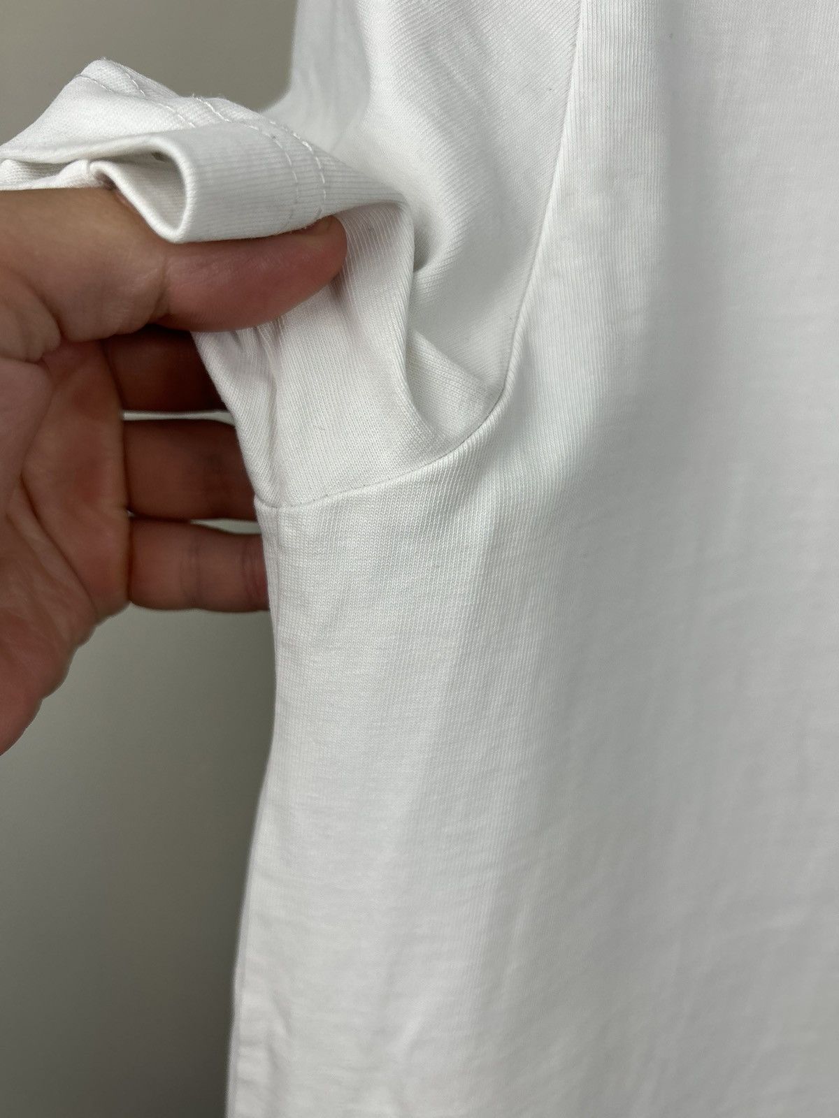 Balenciaga Balenciaga Homme Logo T shirt White Size US S / EU 44-46 / 1 - 6 Thumbnail
