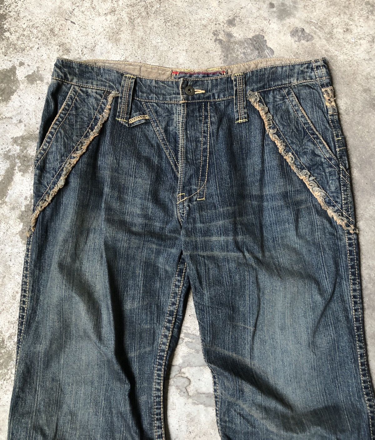 Japanese Brand × Mizra Jeans Kyoto MIZRA KYOTO JAPAN DENIM JEANS BOOTFIT Size US 34 / EU 50 - 2 Thumbnail