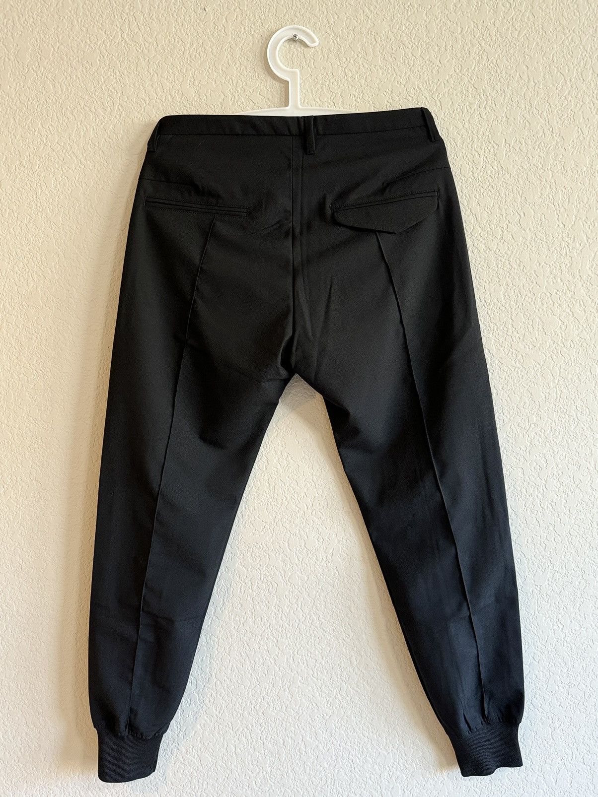 Hope Hope Stockholm New “Krissy Cuff” Trouser Wool Blend Black Size 27" / US 4 / IT 40 - 6 Thumbnail