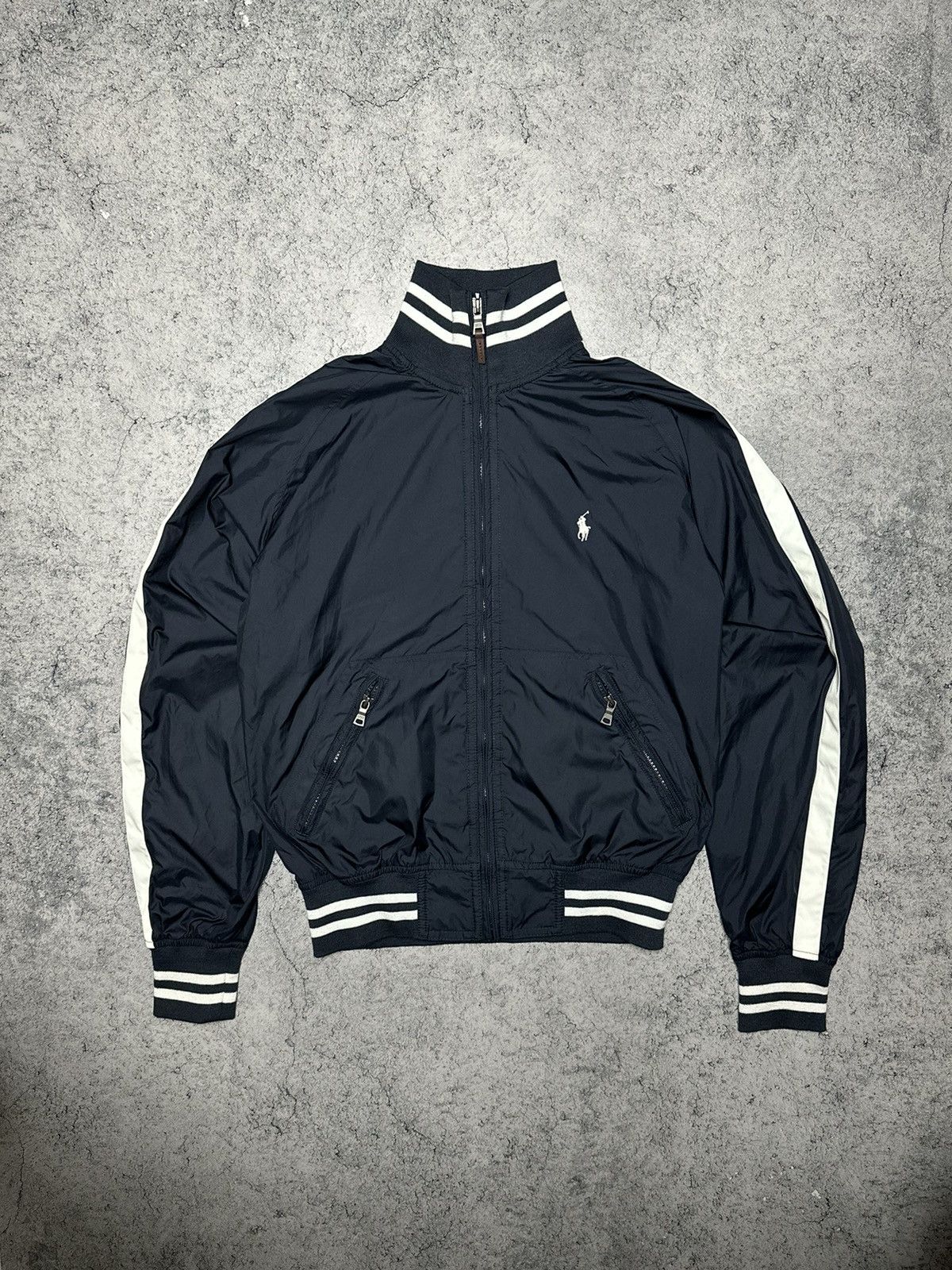 Polo Ralph Lauren Vintage Polo Ralph Lauren Nylon Light Jacket Size US S / EU 44-46 / 1 - 1 Thumbnail