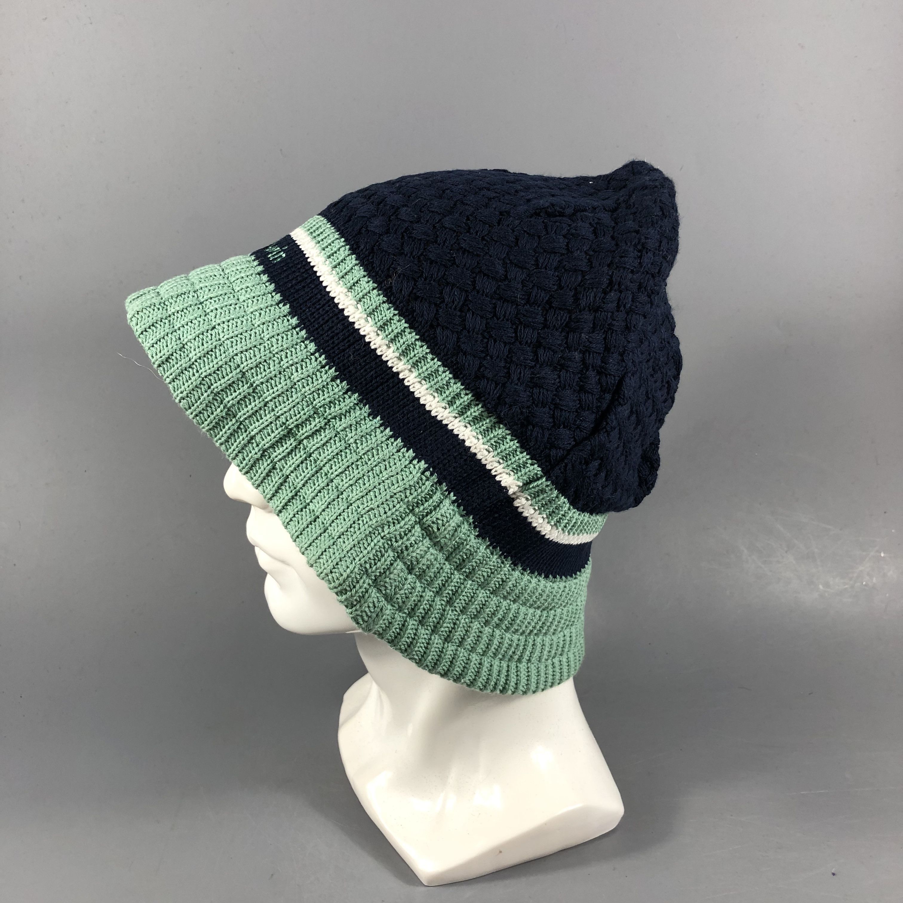 Japanese Brand Kolwin Bucket Hat Cotton Beanie Snowcap Snow Hat B1029 Size ONE SIZE - 2 Thumbnail