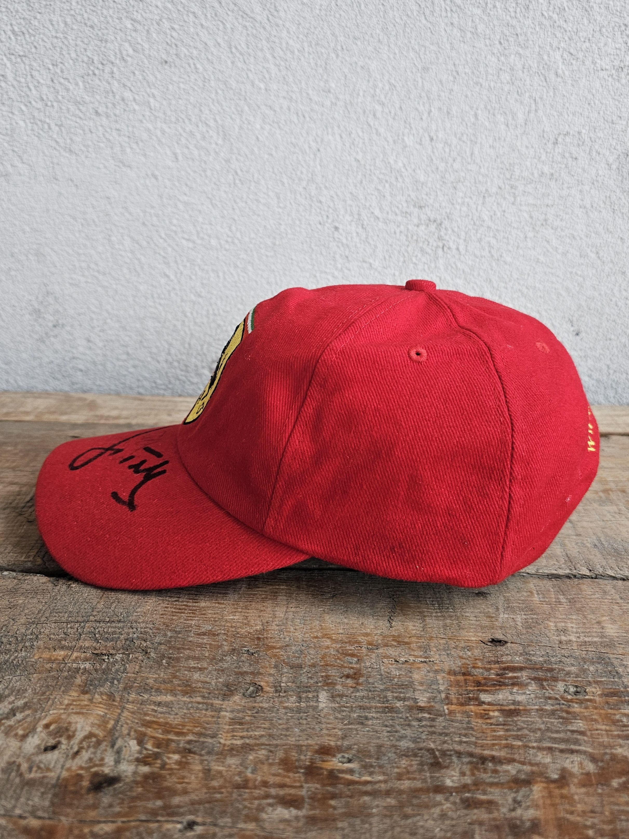 Ferrari Jean Todt Signed Ferrari Hat Size ONE SIZE - 3 Thumbnail