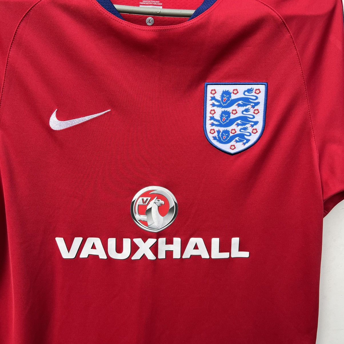 Nike England 2016 Nike Football t shirt soccer jersey Size US L / EU 52-54 / 3 - 3 Thumbnail