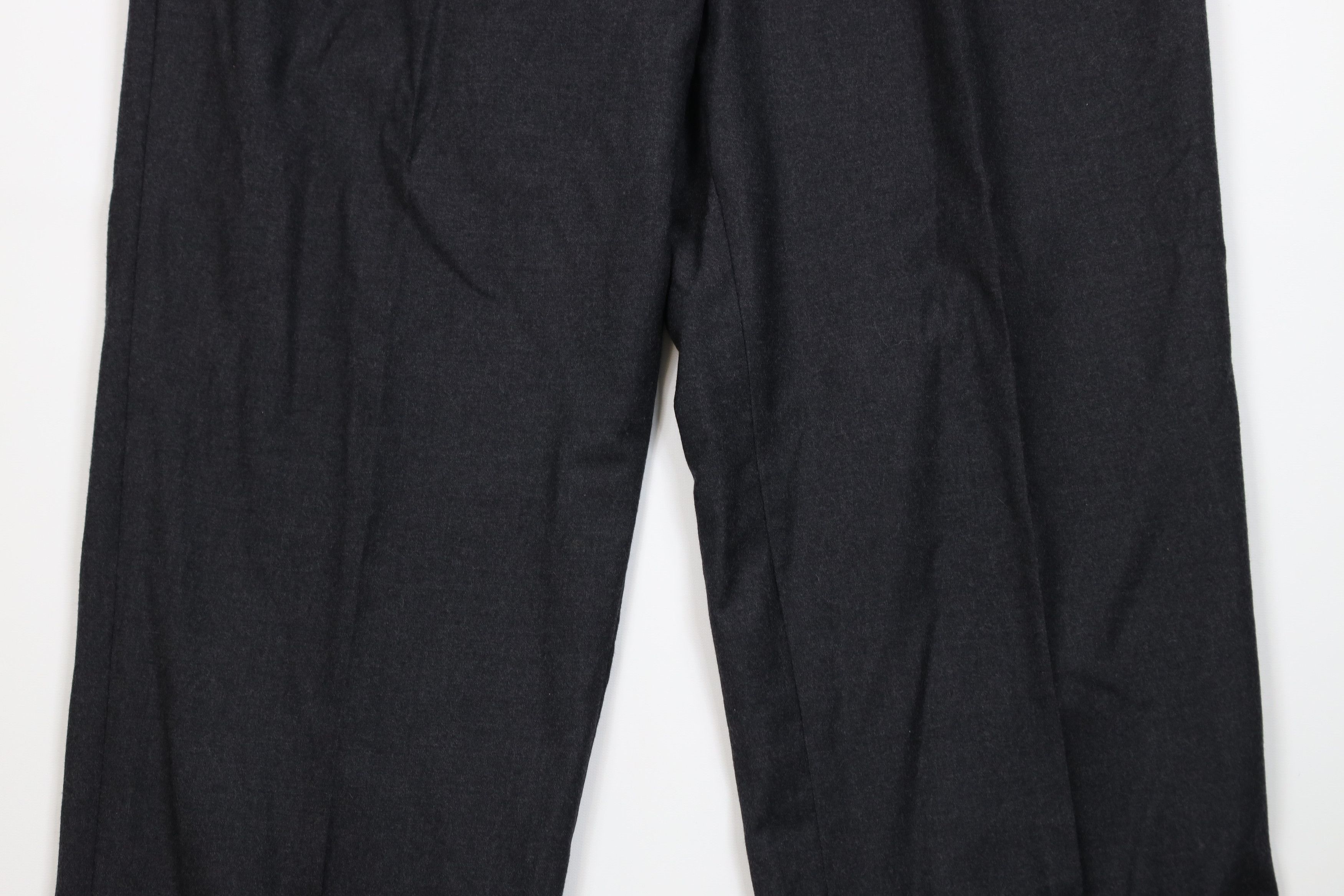Vintage Vintage 90s Streetwear Wide Leg Chino Pants Charcoal Gray Size US 36 / EU 52 - 3 Thumbnail