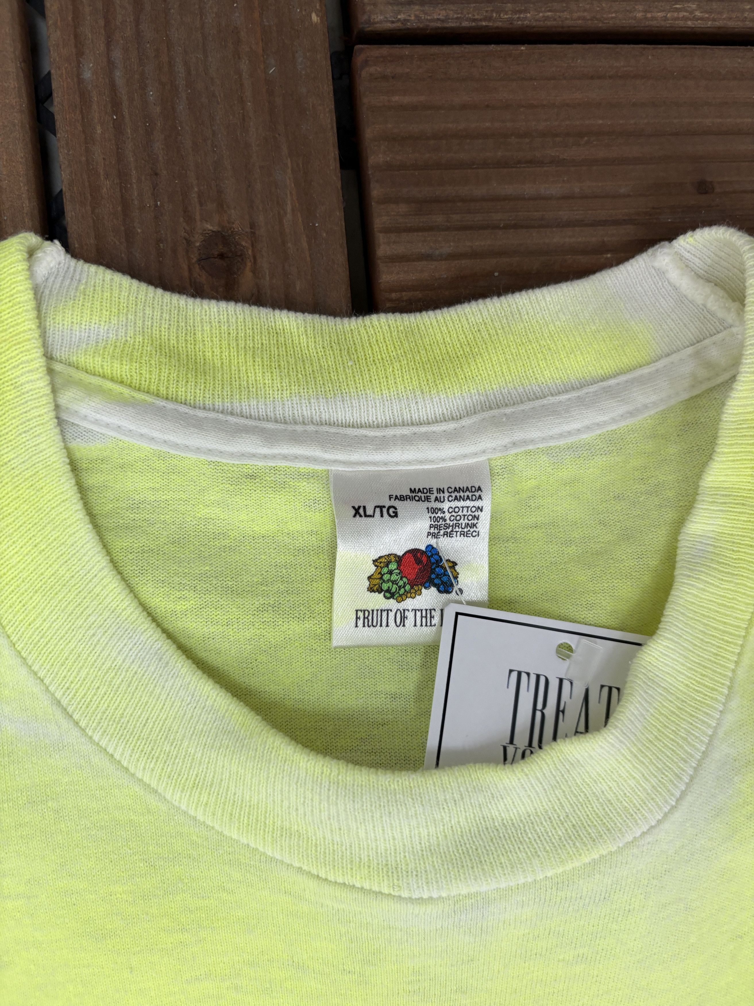 Vintage 1995 Nordic Ski Club World Championship Vintage Yellow Tee Size US XL / EU 56 / 4 - 5 Thumbnail