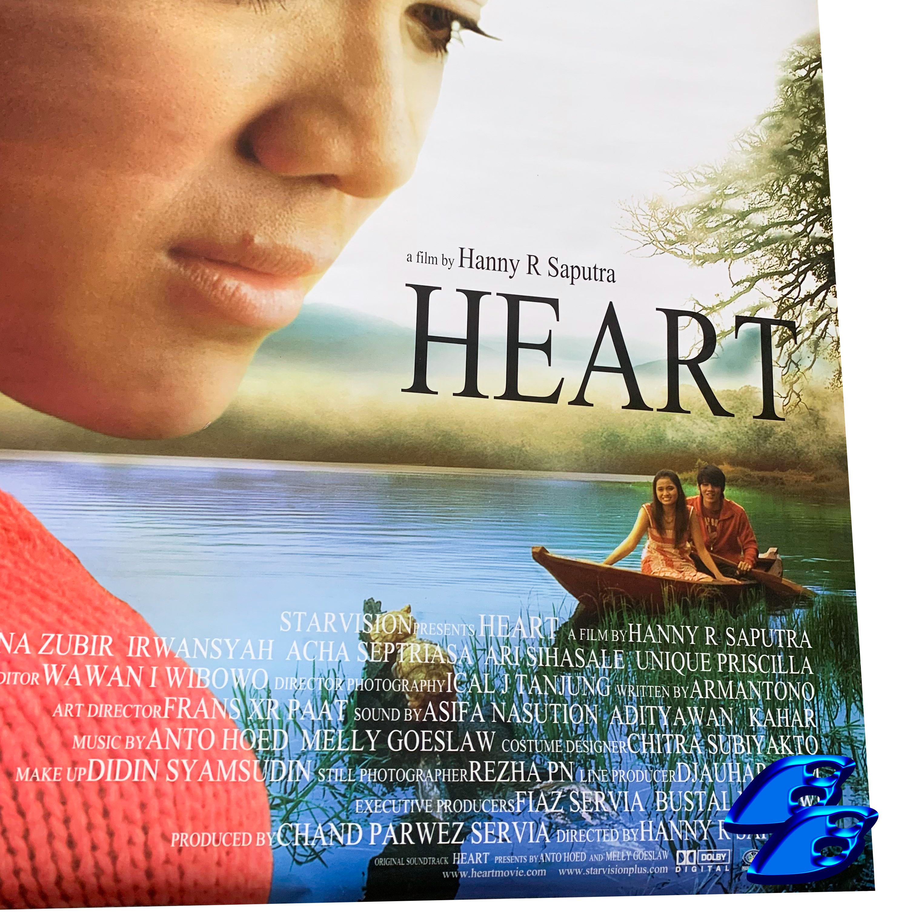 Other HEART INDONESIAN MOVIE CINEMA POSTER Size ONE SIZE - 3 Thumbnail
