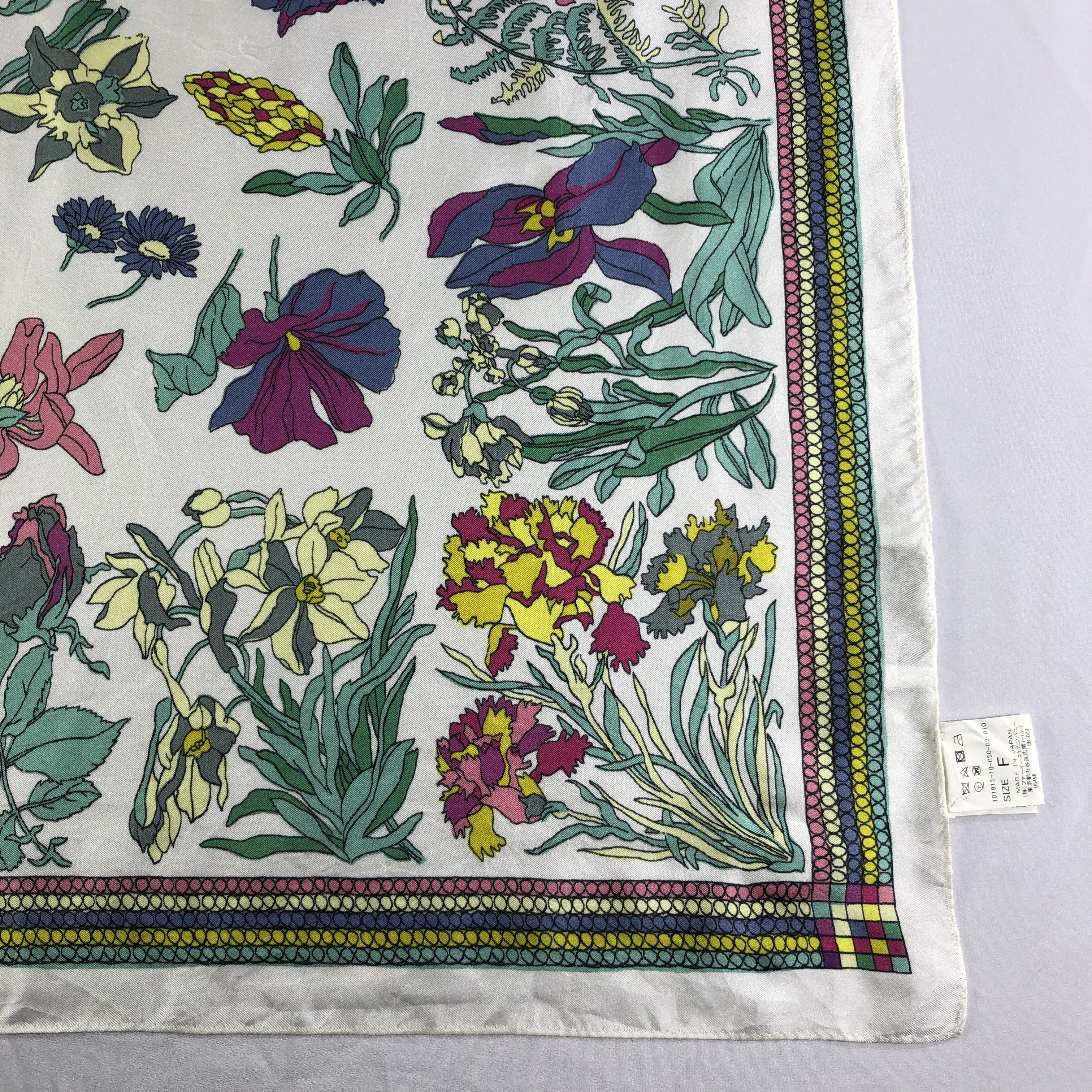Vintage Vintage Anayi Silk Scarf Size ONE SIZE - 3 Thumbnail