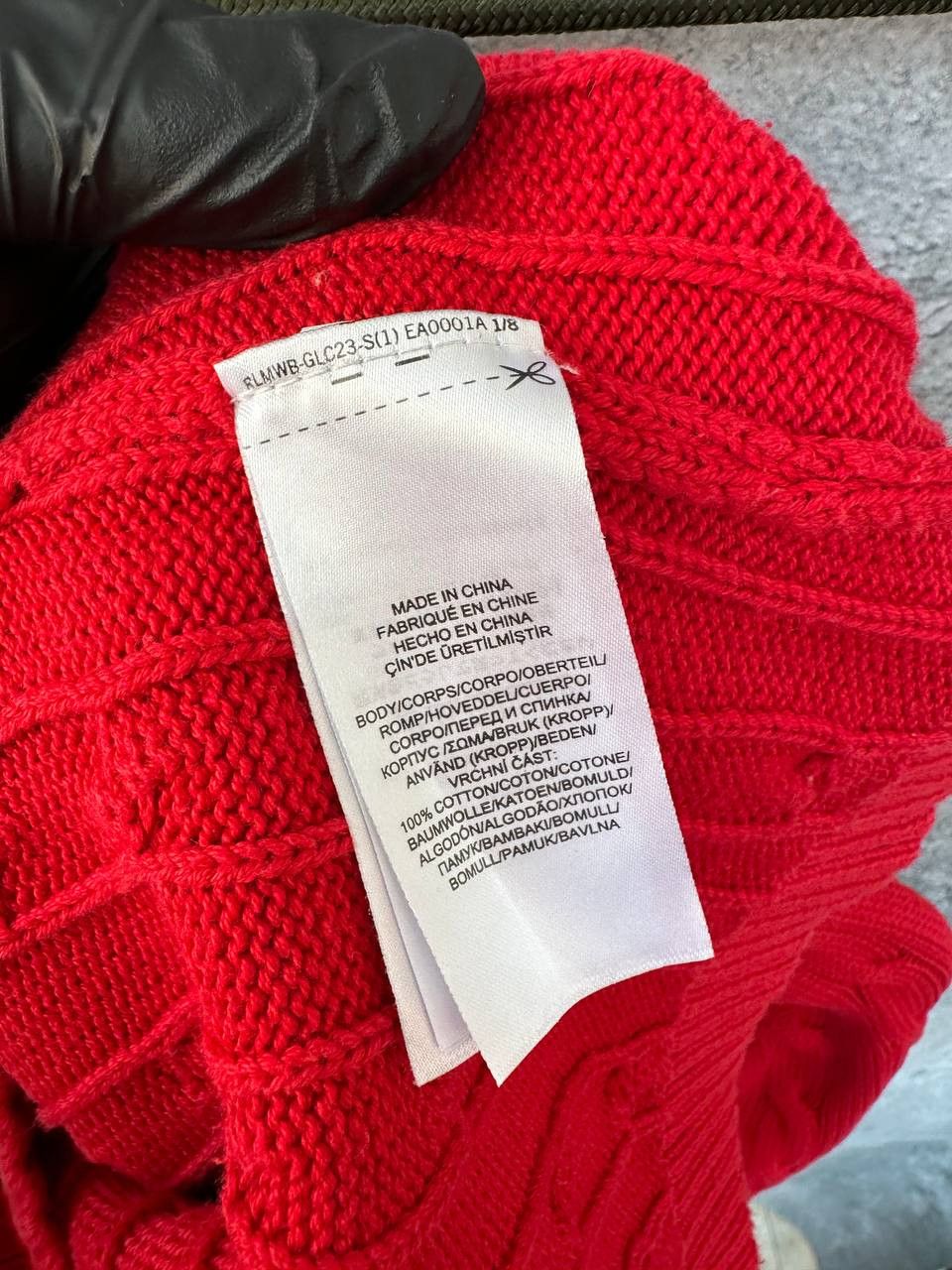 Lauren Ralph Lauren Lauren Ralph Lauren Cable Knit Sweater Red Jumper Boat Neck Size S / US 4 / IT 40 - 13 Thumbnail
