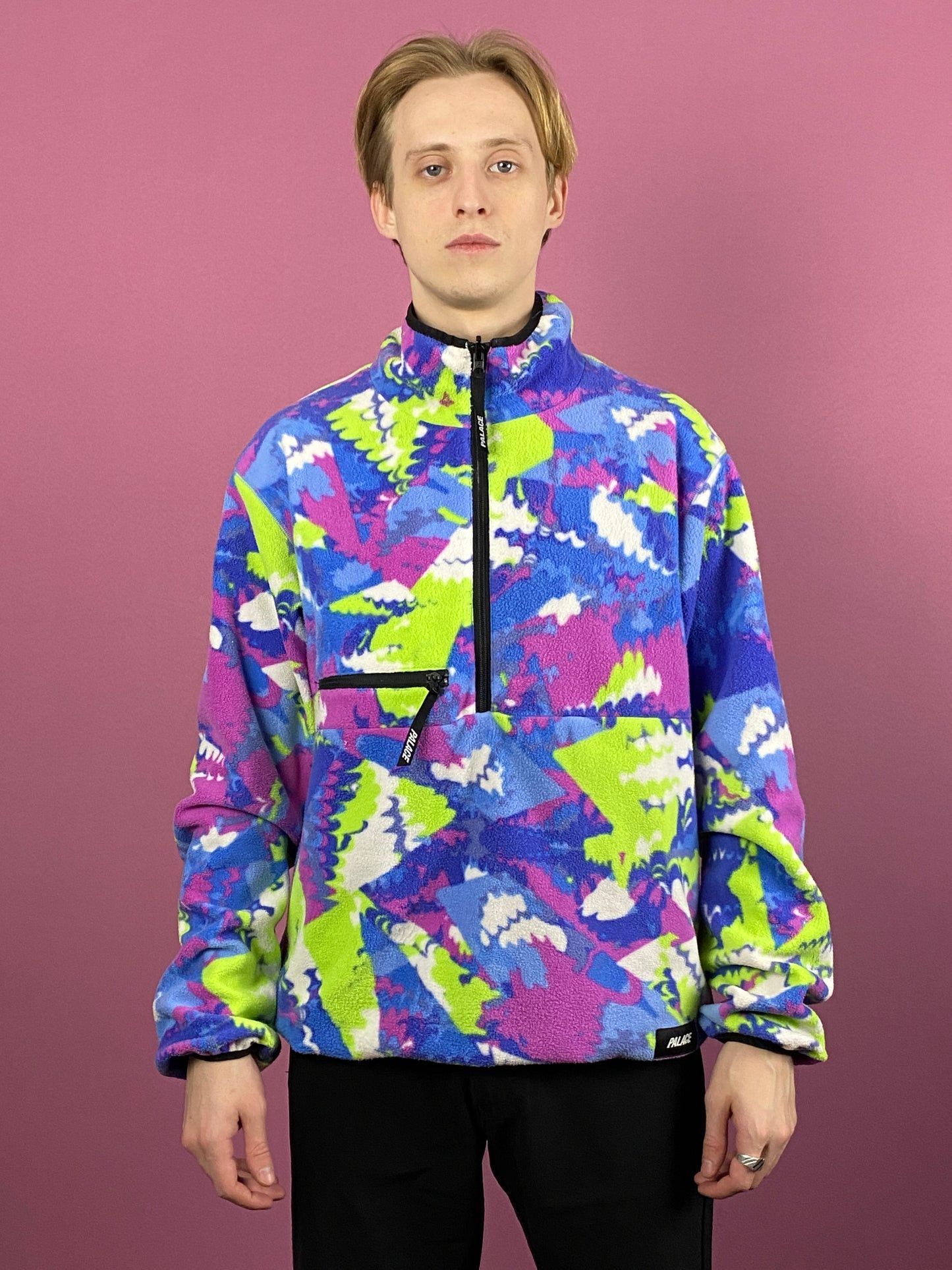 Palace × Vintage Palace Vintage Men's Reversible Fleece Jacket - M Size US M / EU 48-50 / 2 - 2 Thumbnail