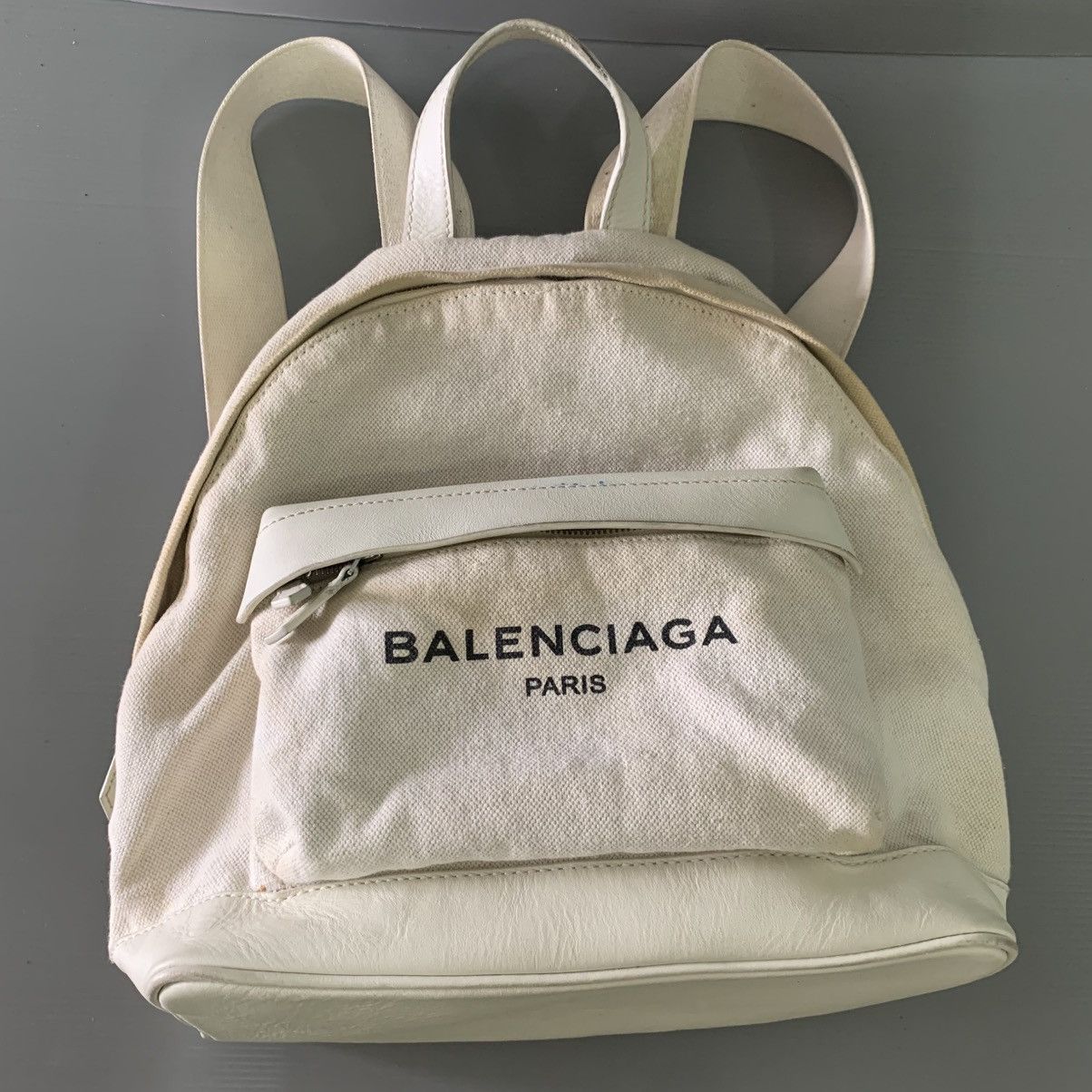 Balenciaga Balenciaga Canvas Backpack Bag Size ONE SIZE - 11 Thumbnail