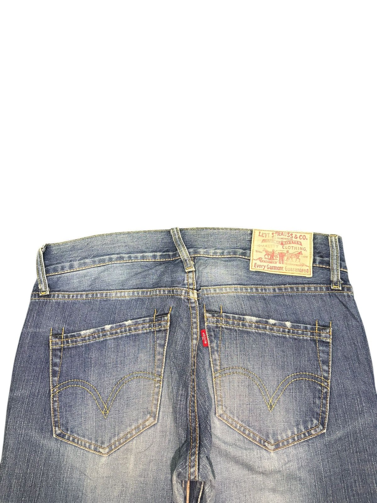 Levi's Vintage 90s Levis 502 Faded Wash Distressed Jeans Size 30" / US 8 / IT 44 - 4 Thumbnail