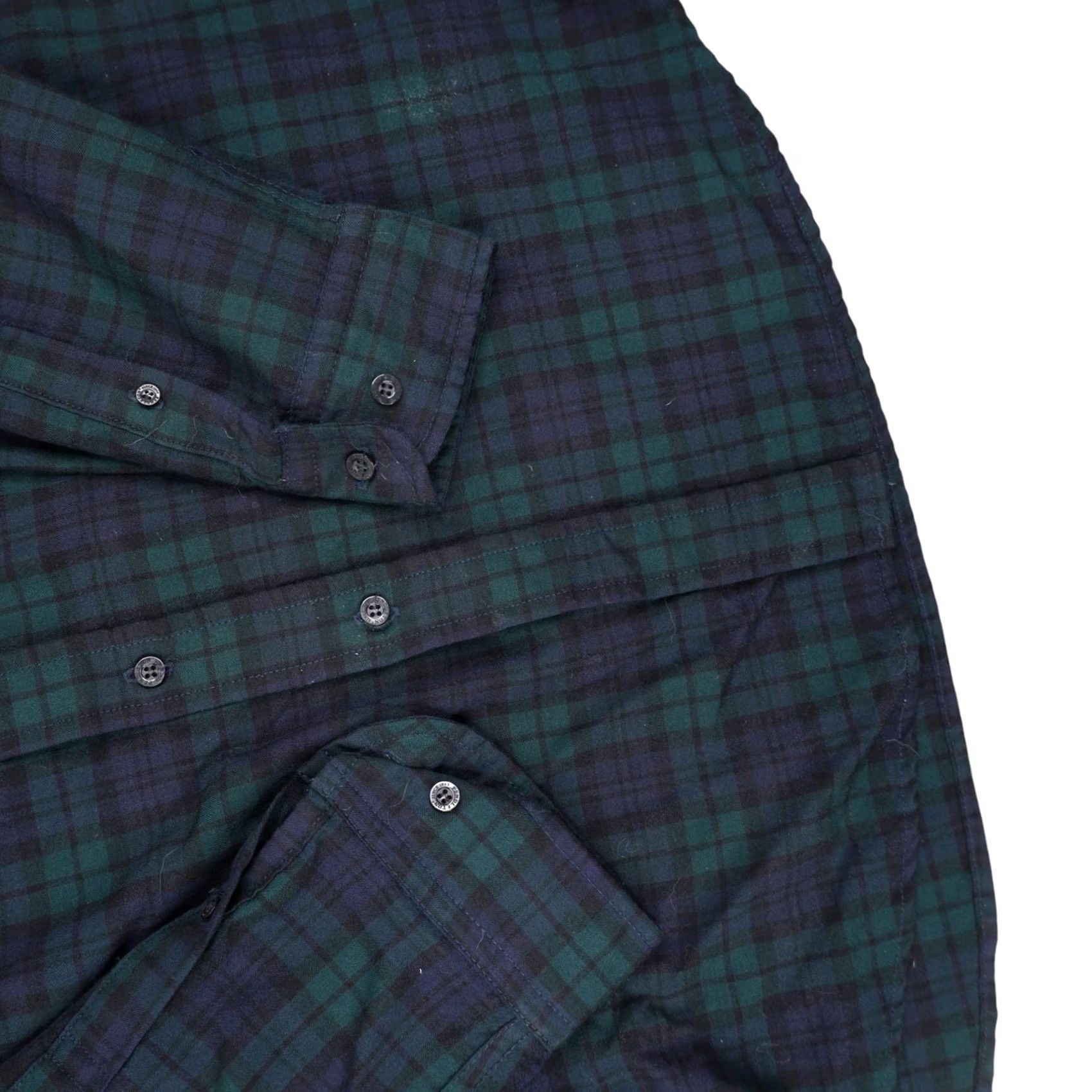 Pendleton Pendleton Sir Pendleton MacDougall Wool Button Up Shirt Green XL Mens Long Sleeve Regular Sleeve Size US XL / EU 56 / 4 - 3 Thumbnail