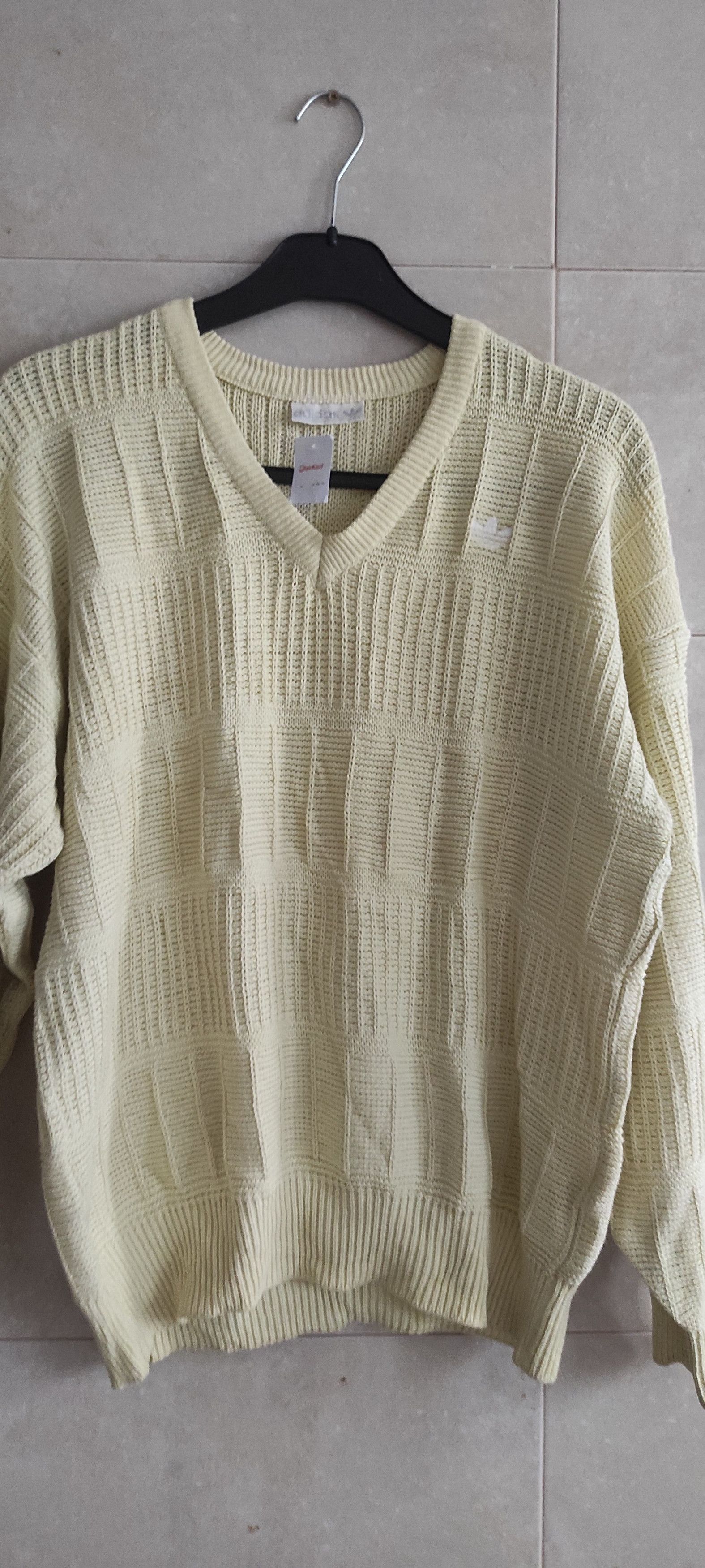 Adidas Adidas 3 Sripes Original 80s knitted sweater Made in Austria Size XL / US 12-14 / IT 48-50 - 10 Thumbnail