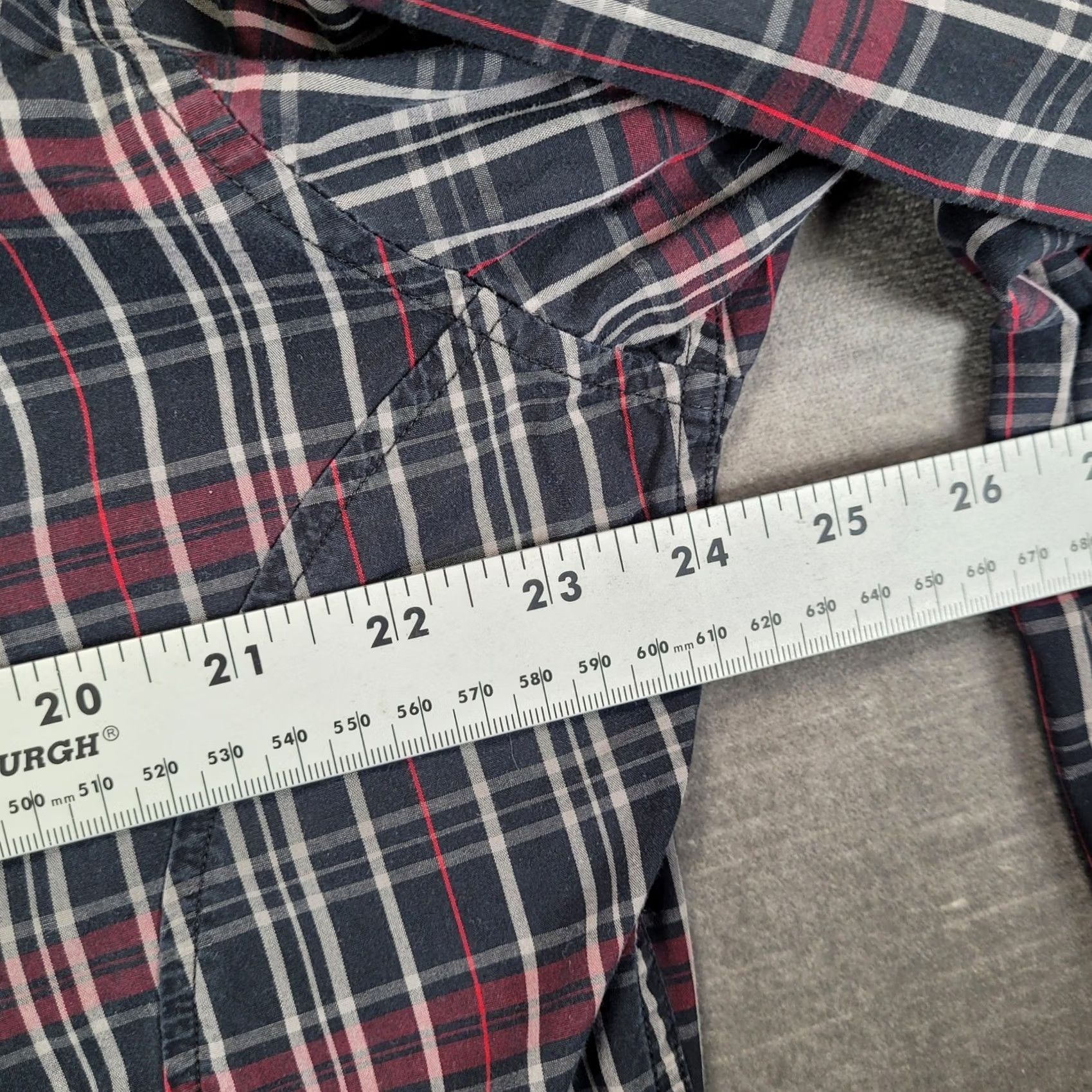 Ecko Unltd. Ecko Unltd Button-Up Shirt Plaid Long Sleeve XL Mens Red Black White Cotton Multicolor Pocketed Collared Shirt Casual Size US XL / EU 56 / 4 - 6 Thumbnail