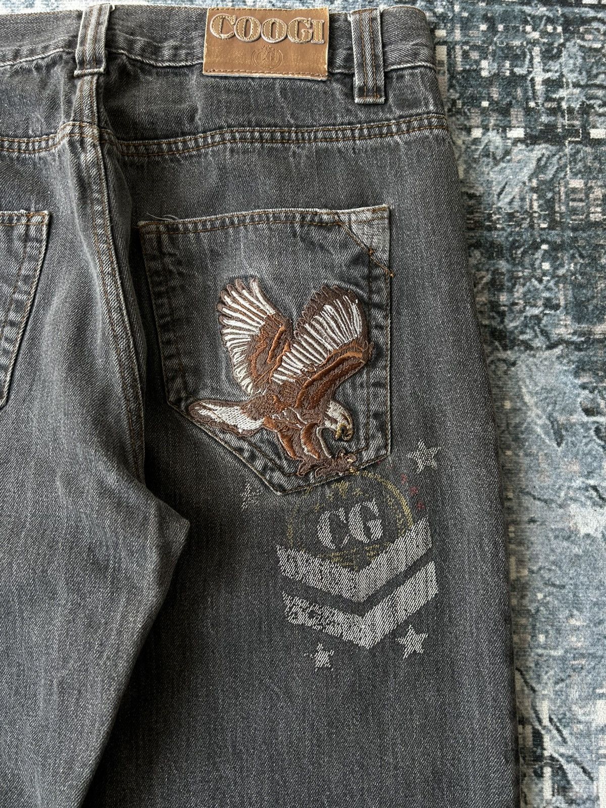Coogi Coogi Embroidery Eagle Jeans Size US 32 / EU 48 - 3 Thumbnail