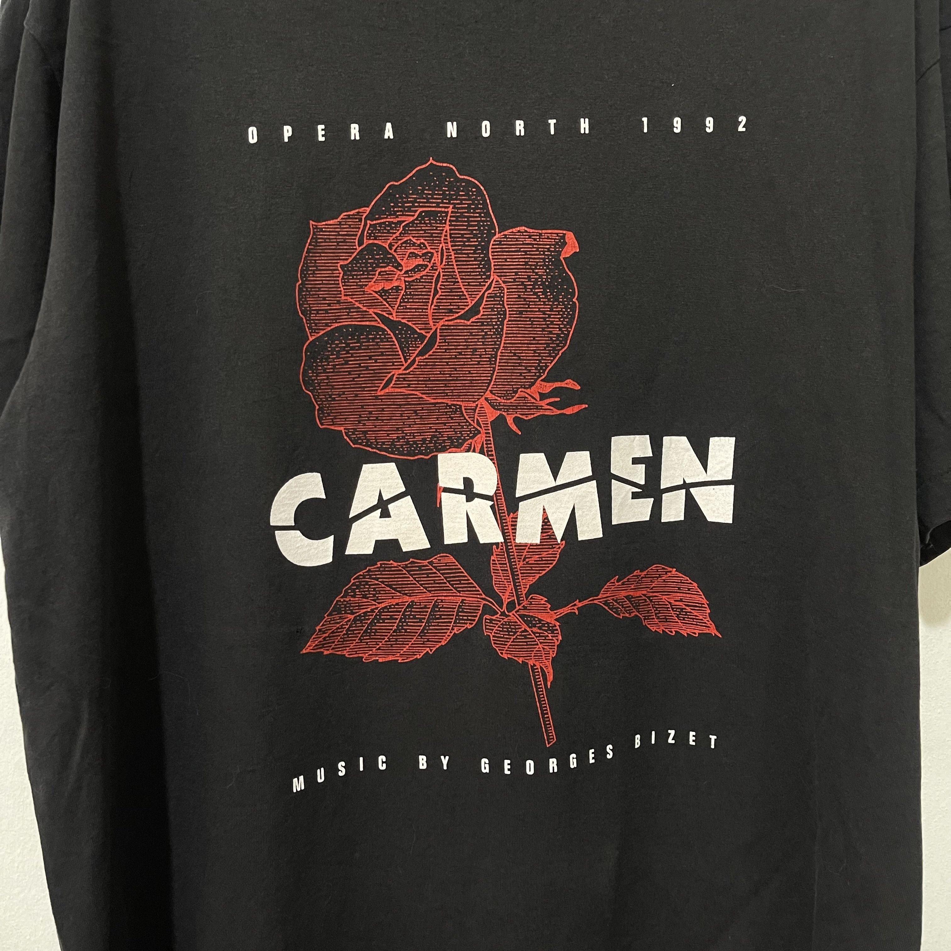 Vintage Vintage 1992 Opera North Carmen T-Shirt Size US L / EU 52-54 / 3 - 2 Thumbnail