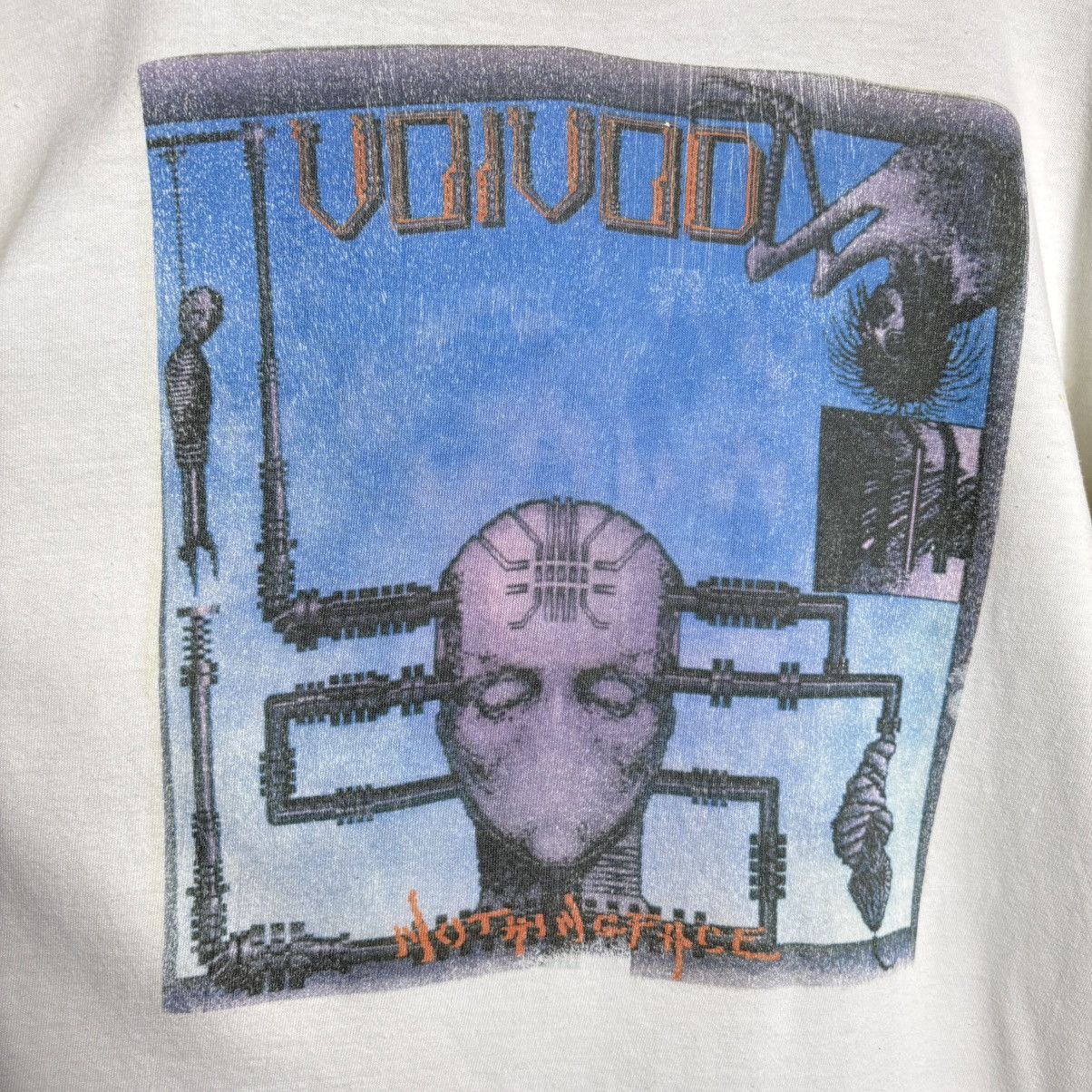 Band Tees Rare Vintage 80s Voivod Nothingface Promo Metal Band Tee Size US XL / EU 56 / 4 - 3 Thumbnail